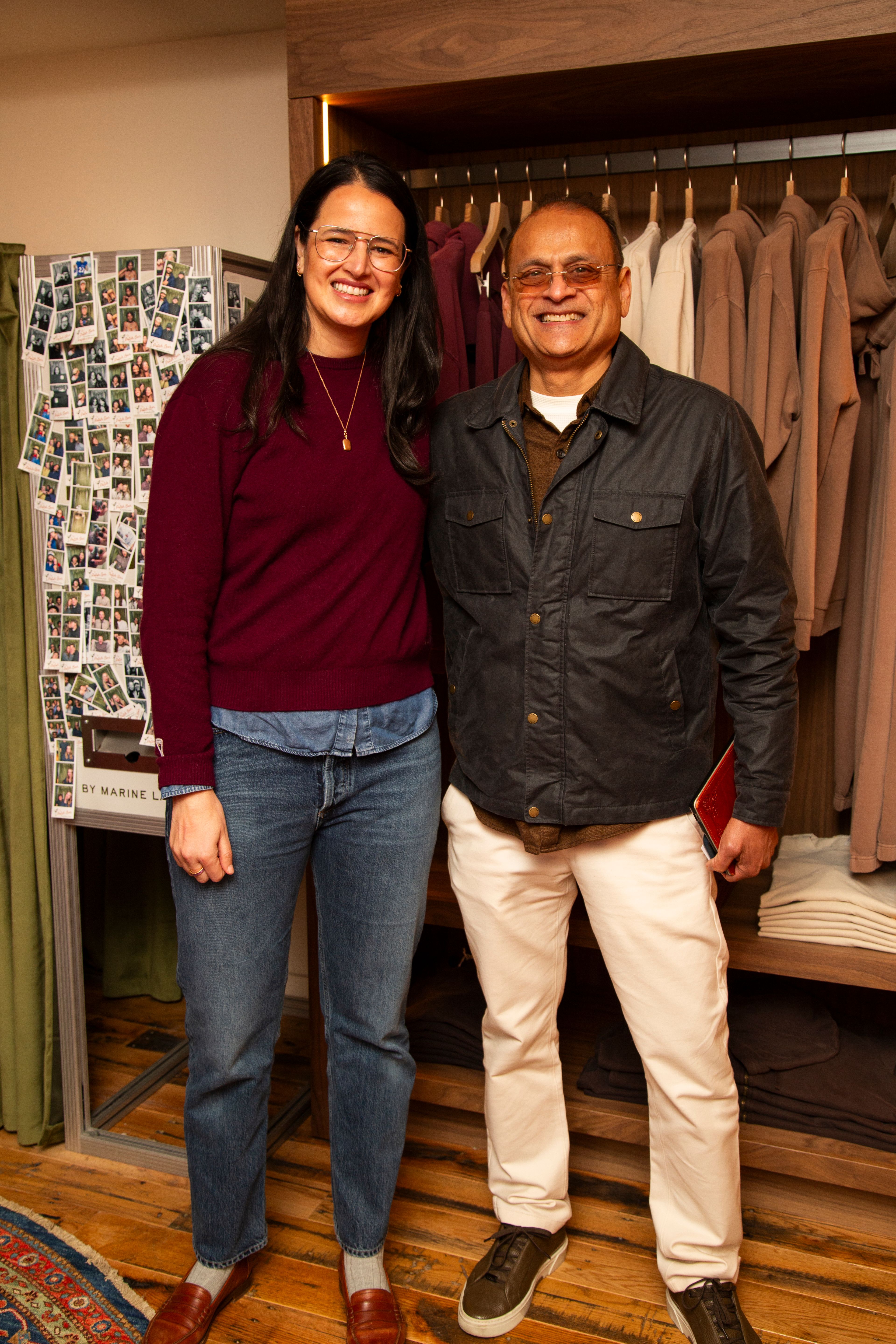 Pattern's Sip & Shop Event at Marine Layer