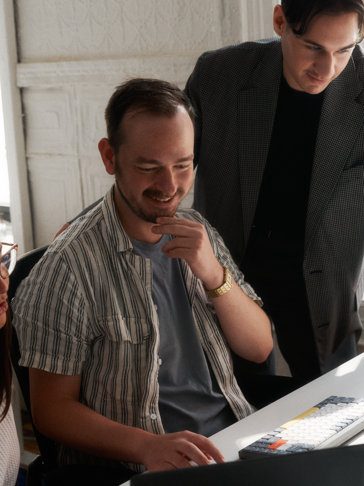 shopify agency employee doing work