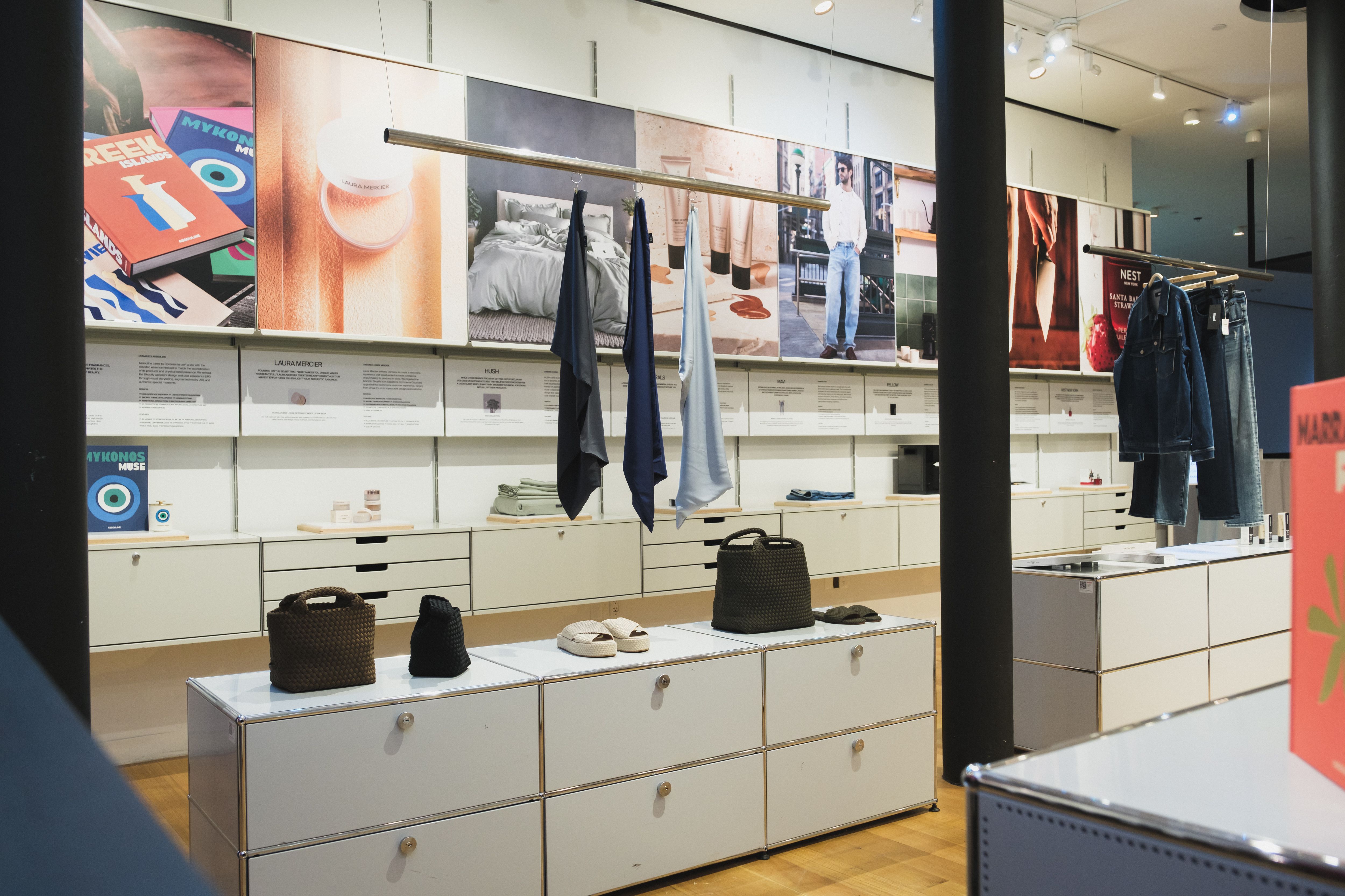 Curated brand exhibition