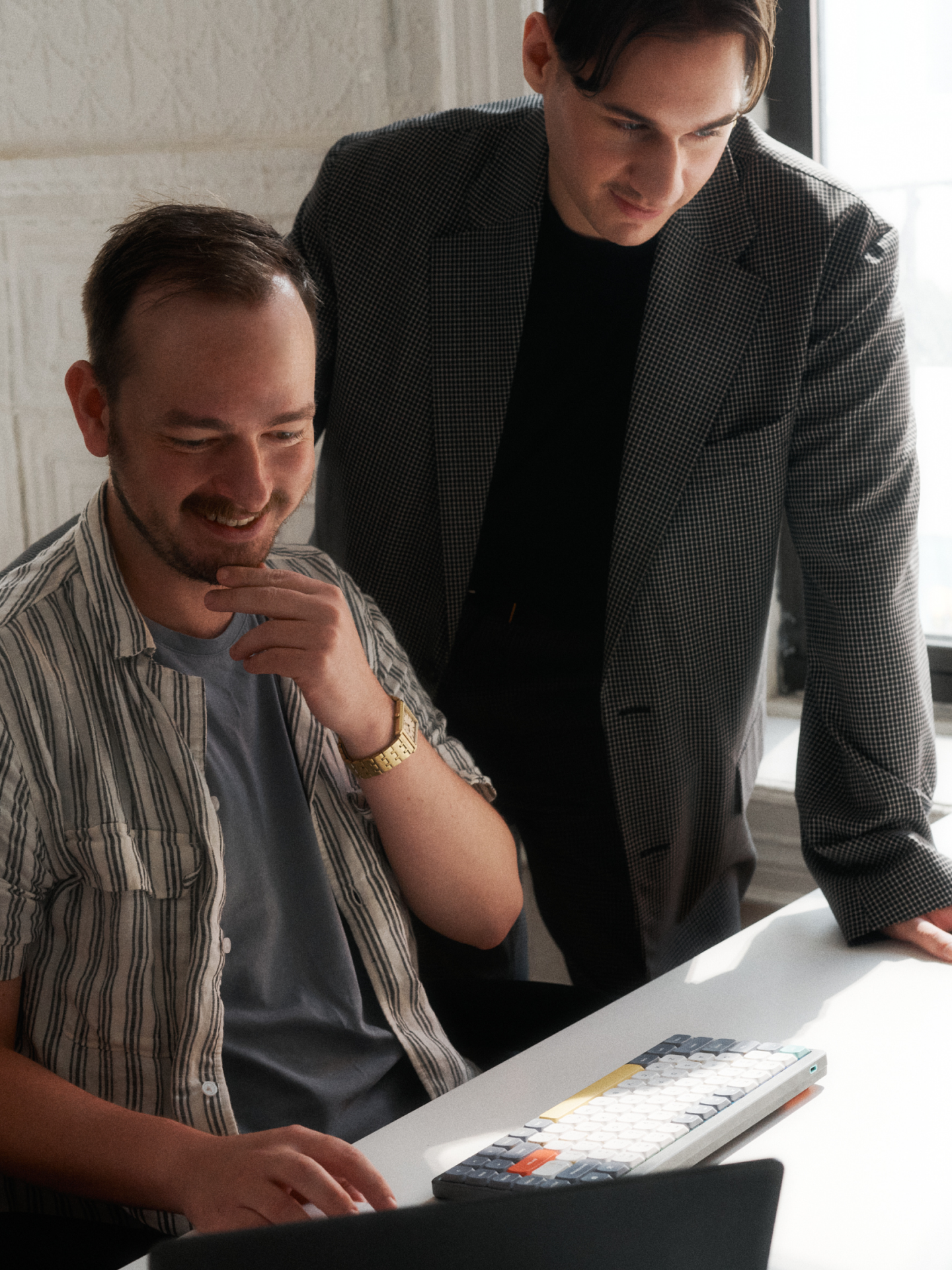 Team working together 