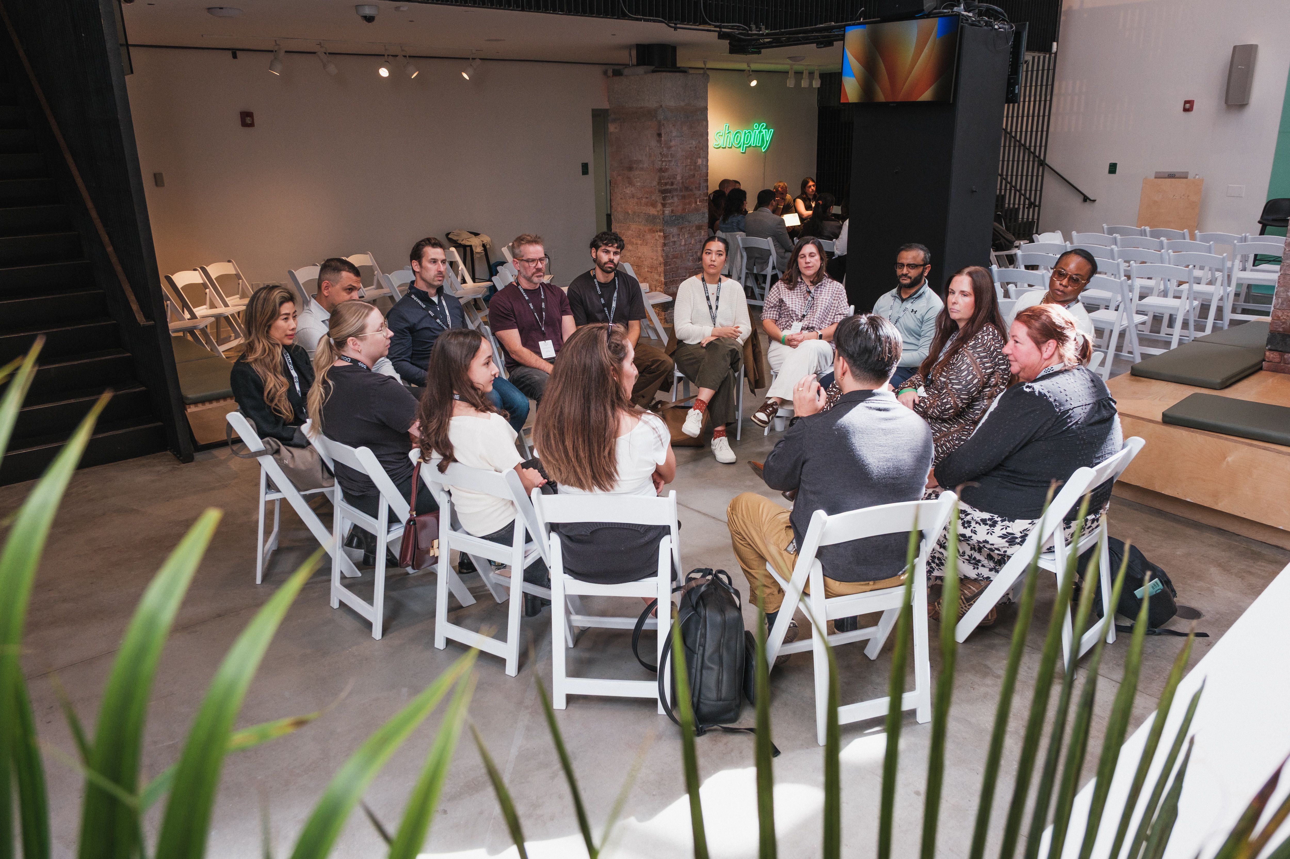 client roundtable in the shopify space