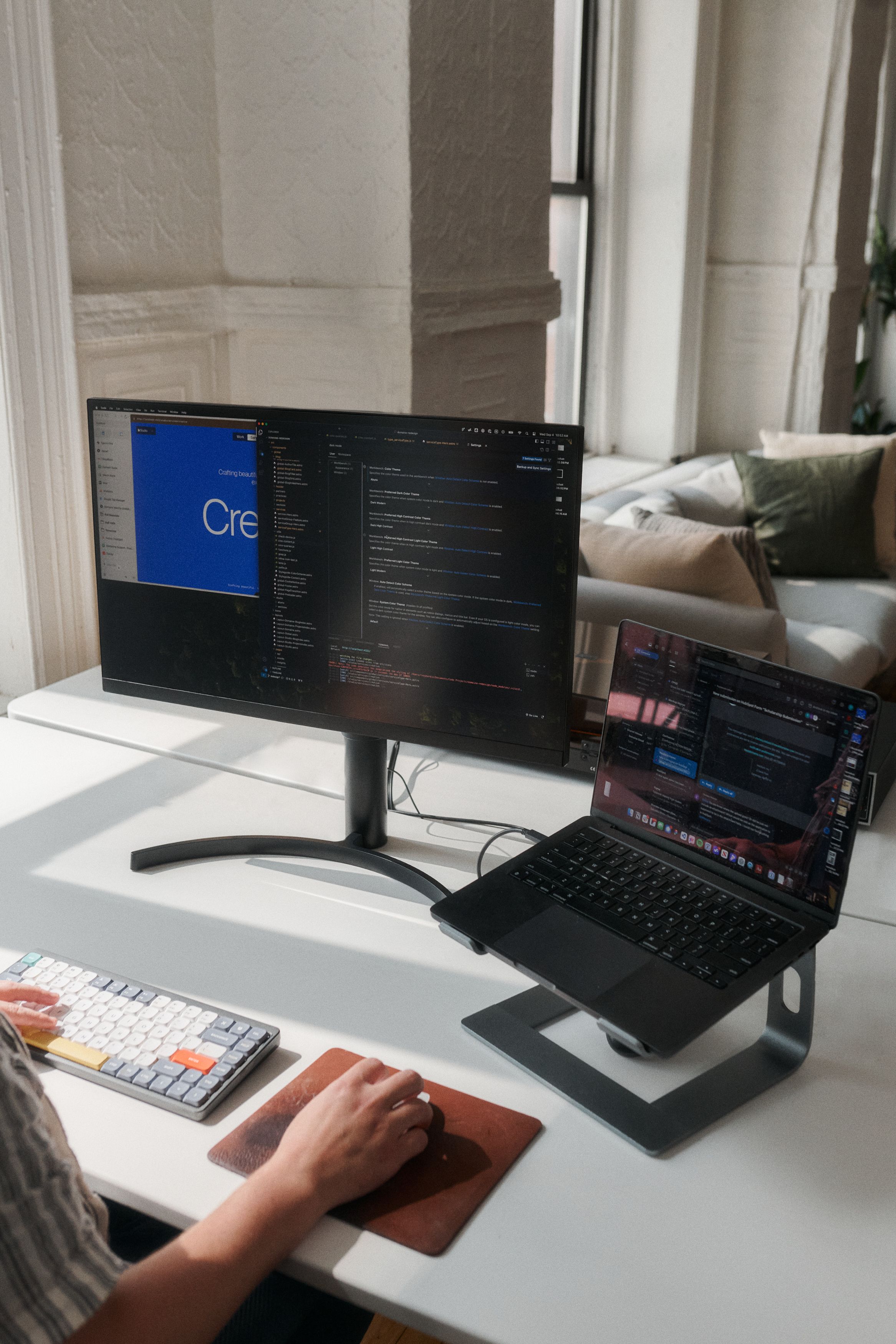 Computer screens