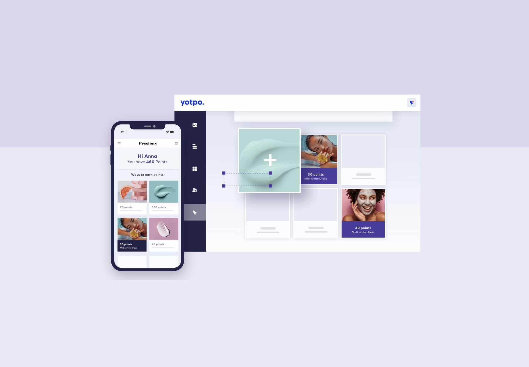 Graphic showing loyalty and subscriptions