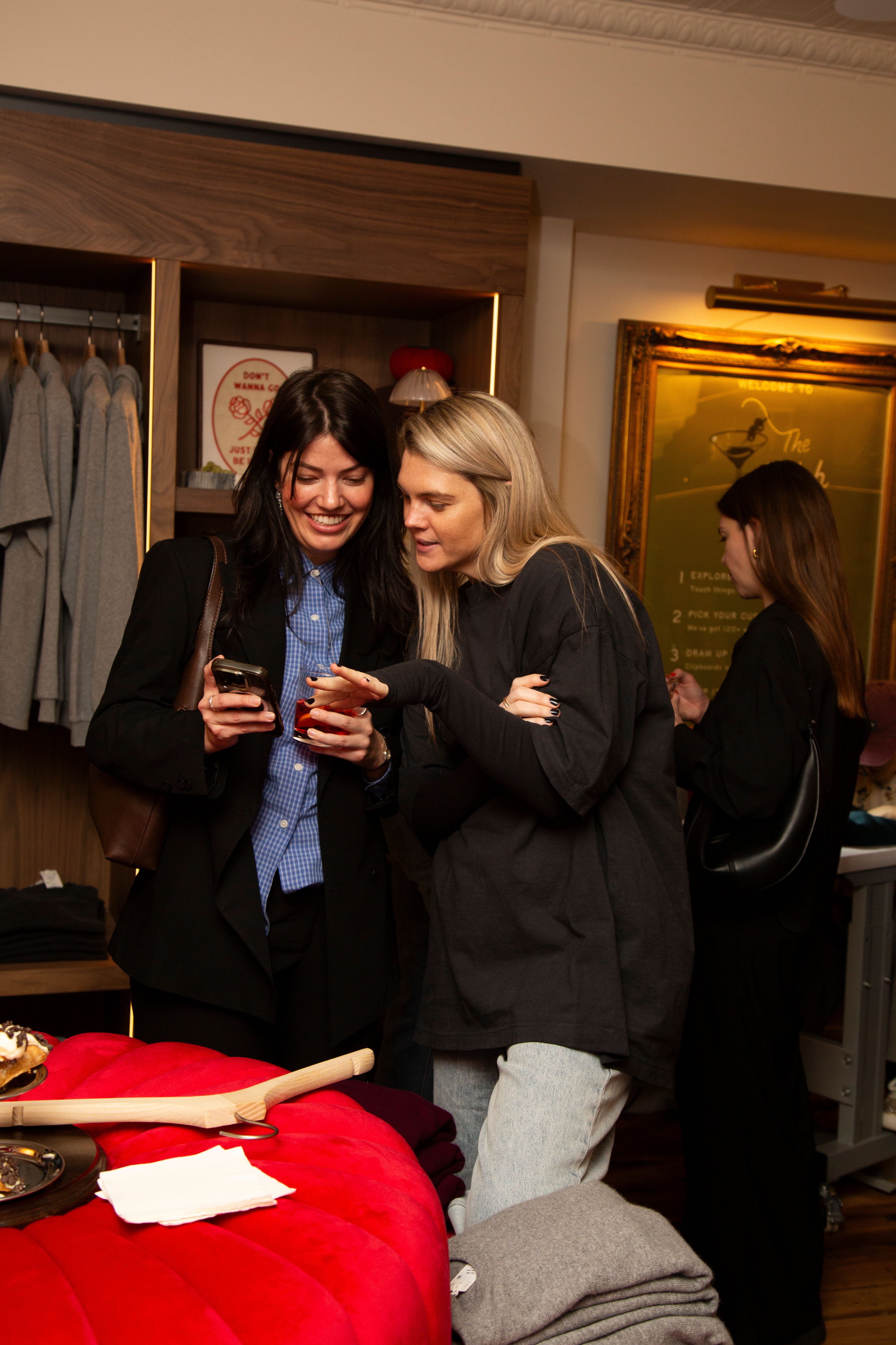 Pattern's Sip & Shop Event at Marine Layer