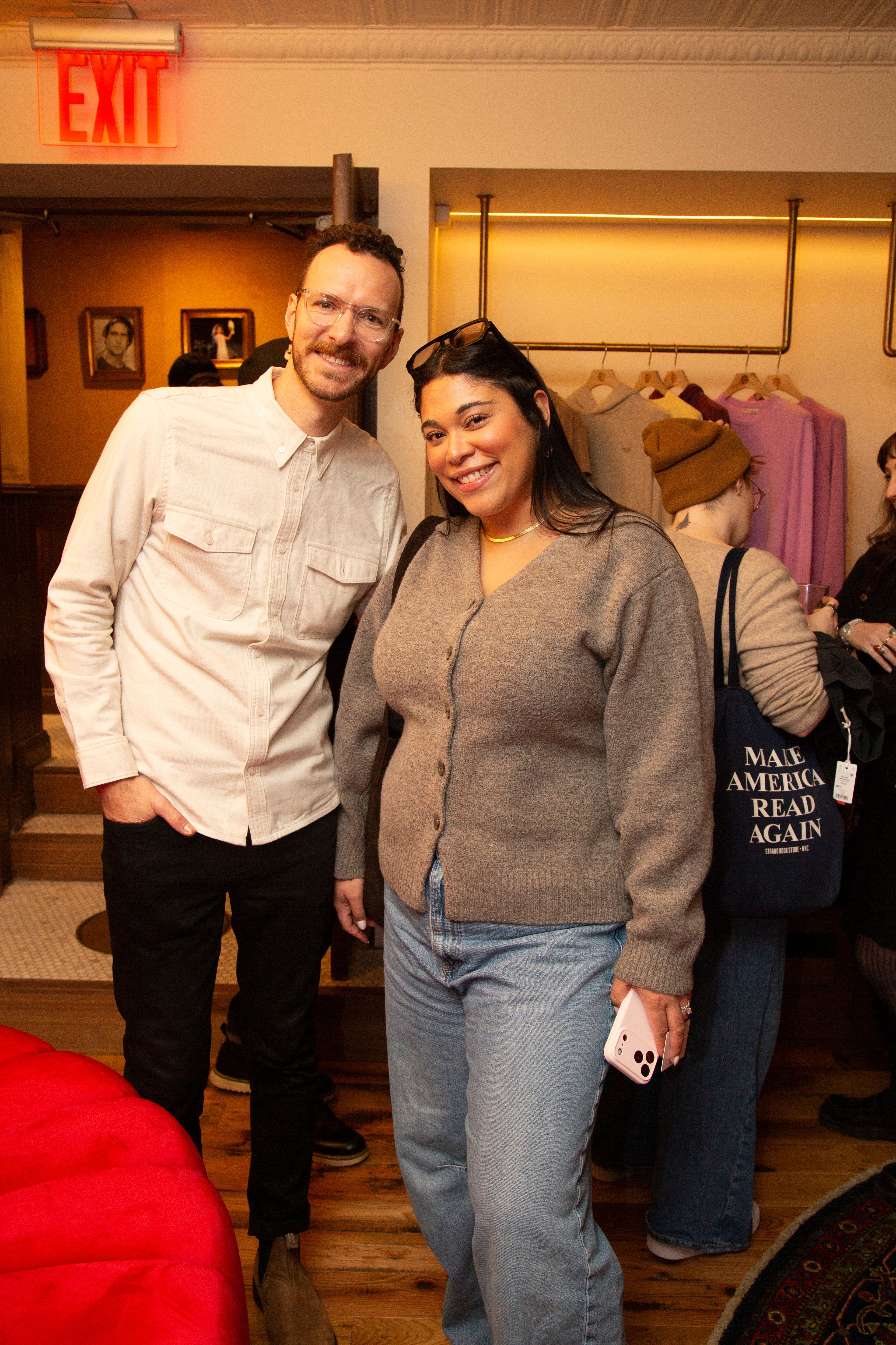 Pattern's Sip & Shop Event at Marine Layer