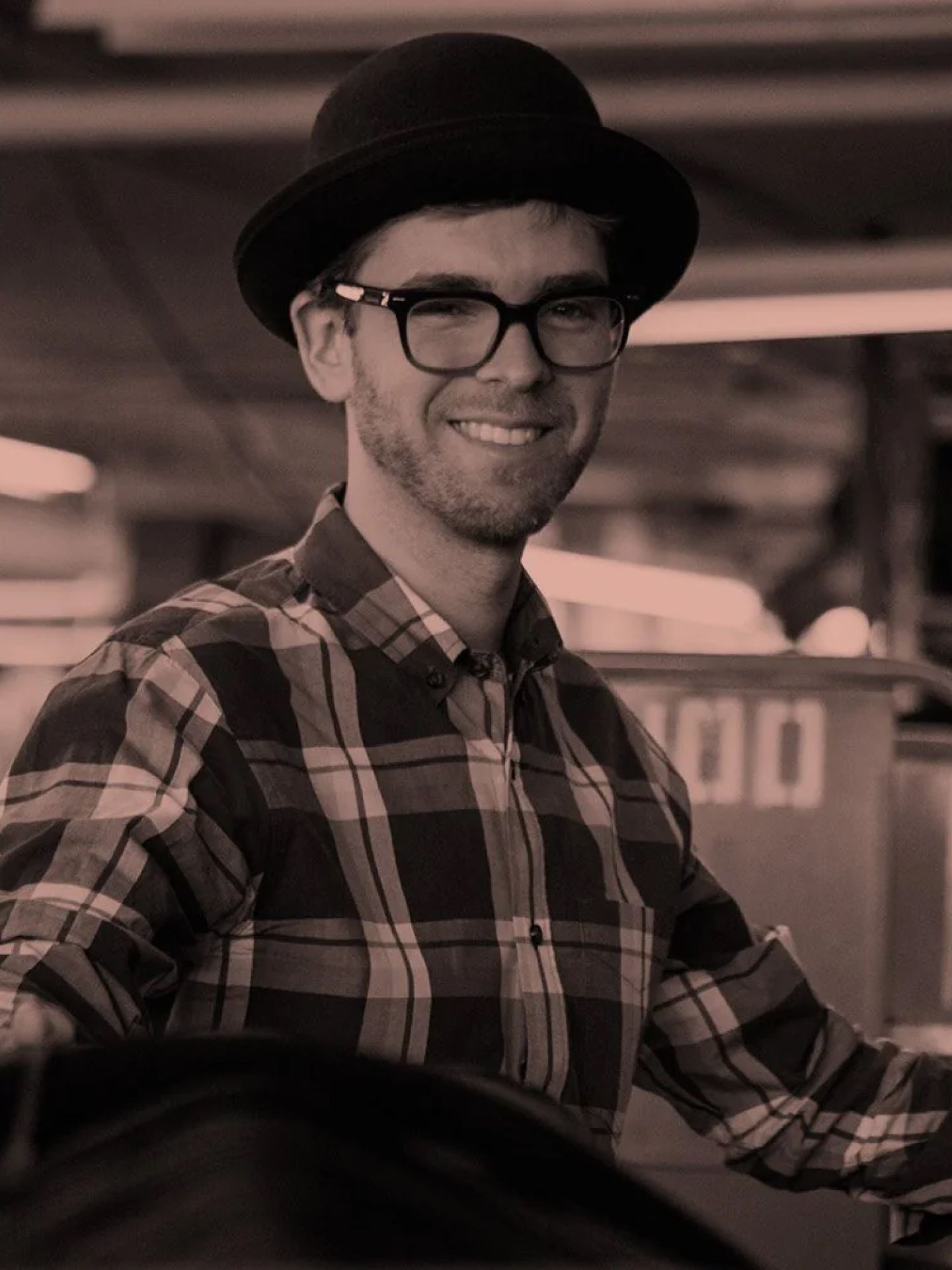 Male worker at Daveed