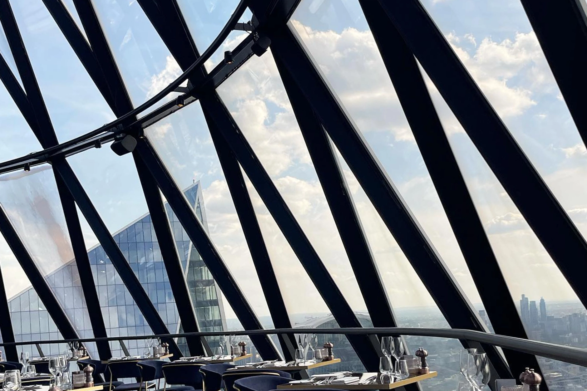 Rooftop view at Searcys