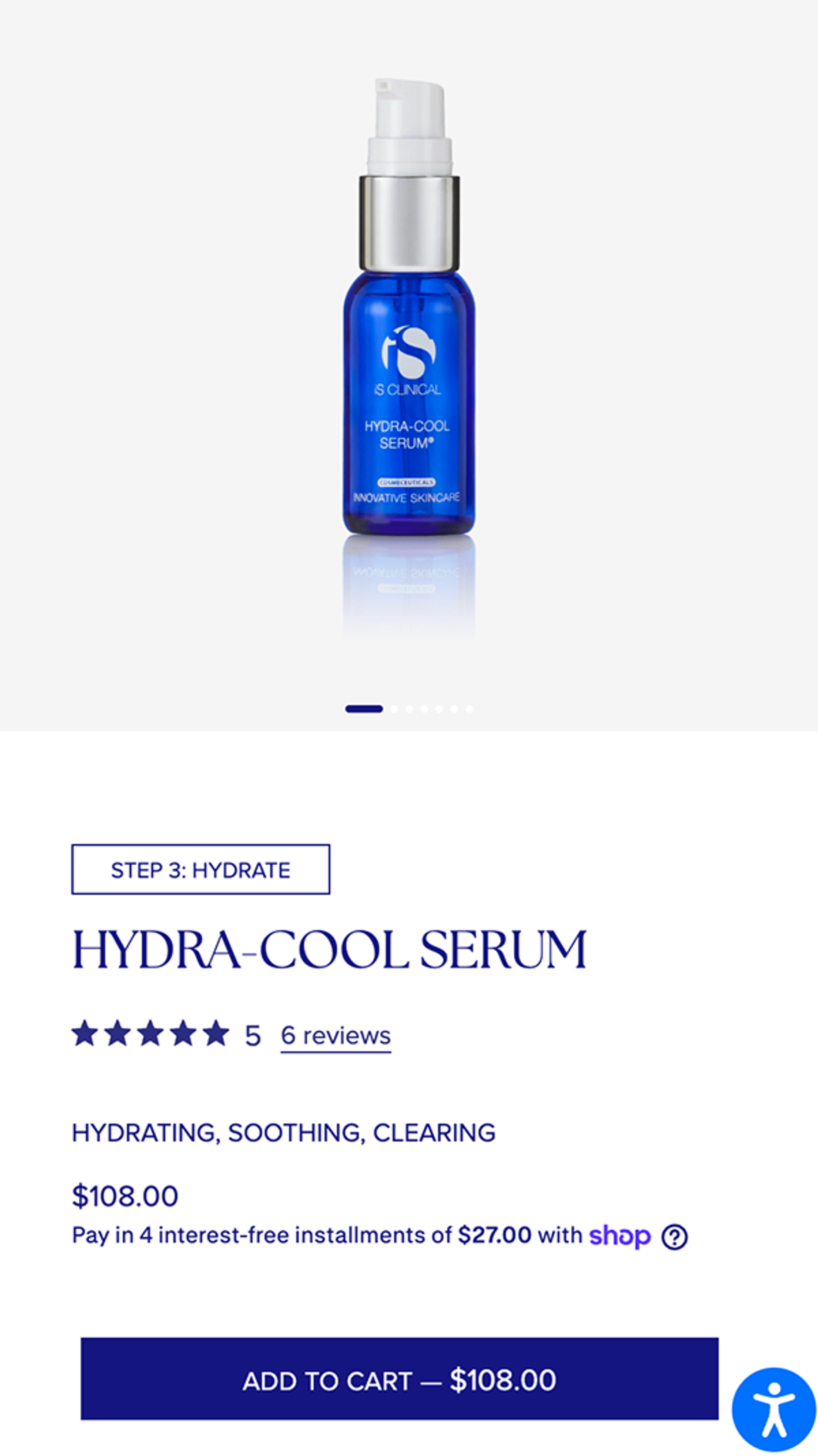 Hydra-Cool Serum from iS Clinical