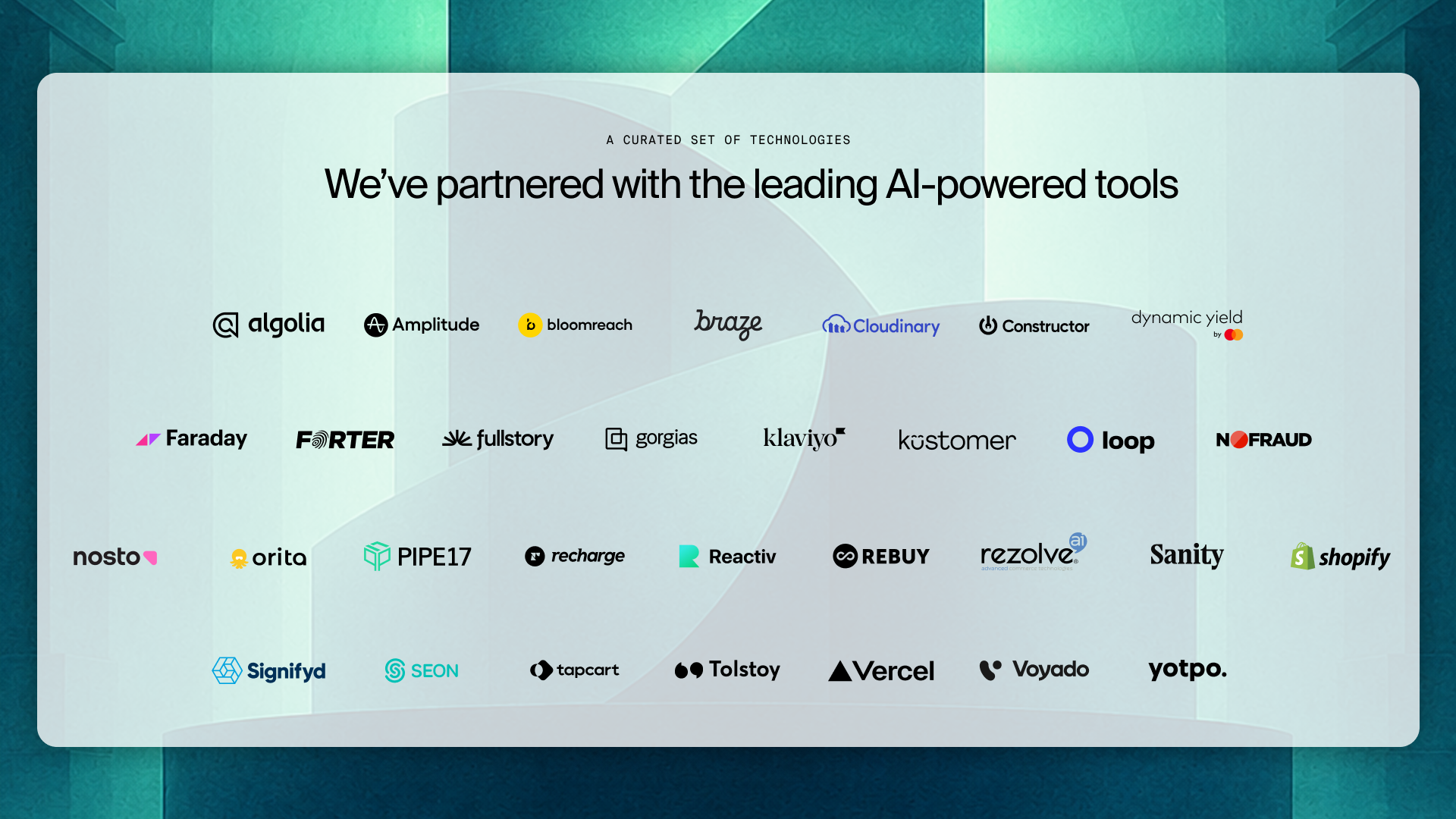 A collection of lgos for AI forward partners