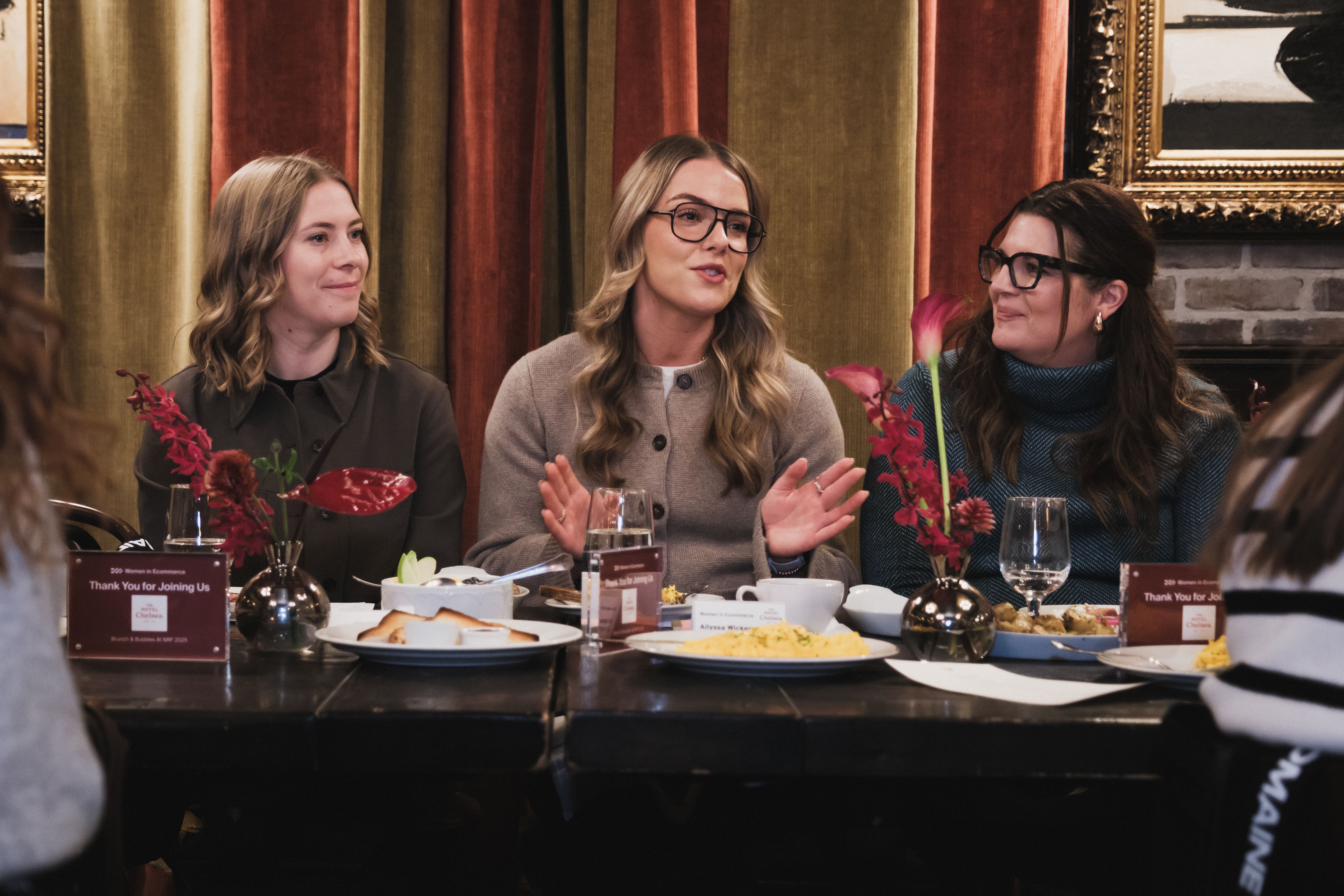 Guests at the Women in Ecommerce brunch