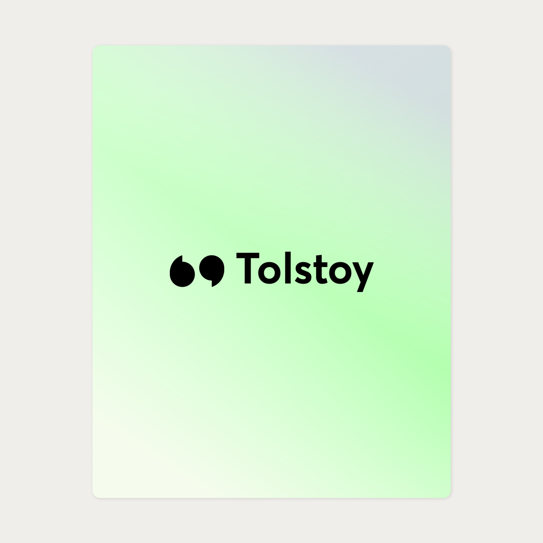 Tolstoy logo