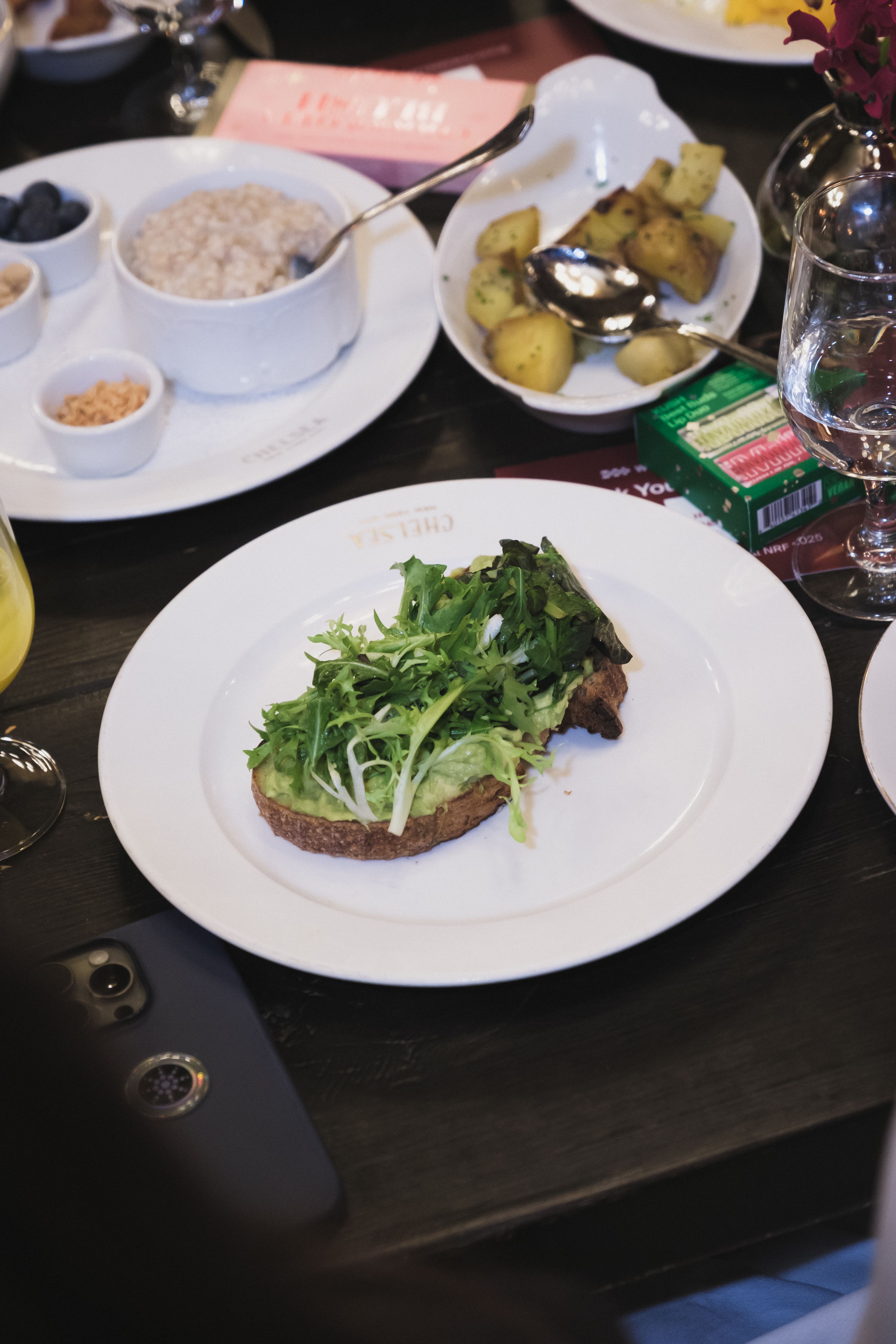 Food at the Women in Ecommerce brunch