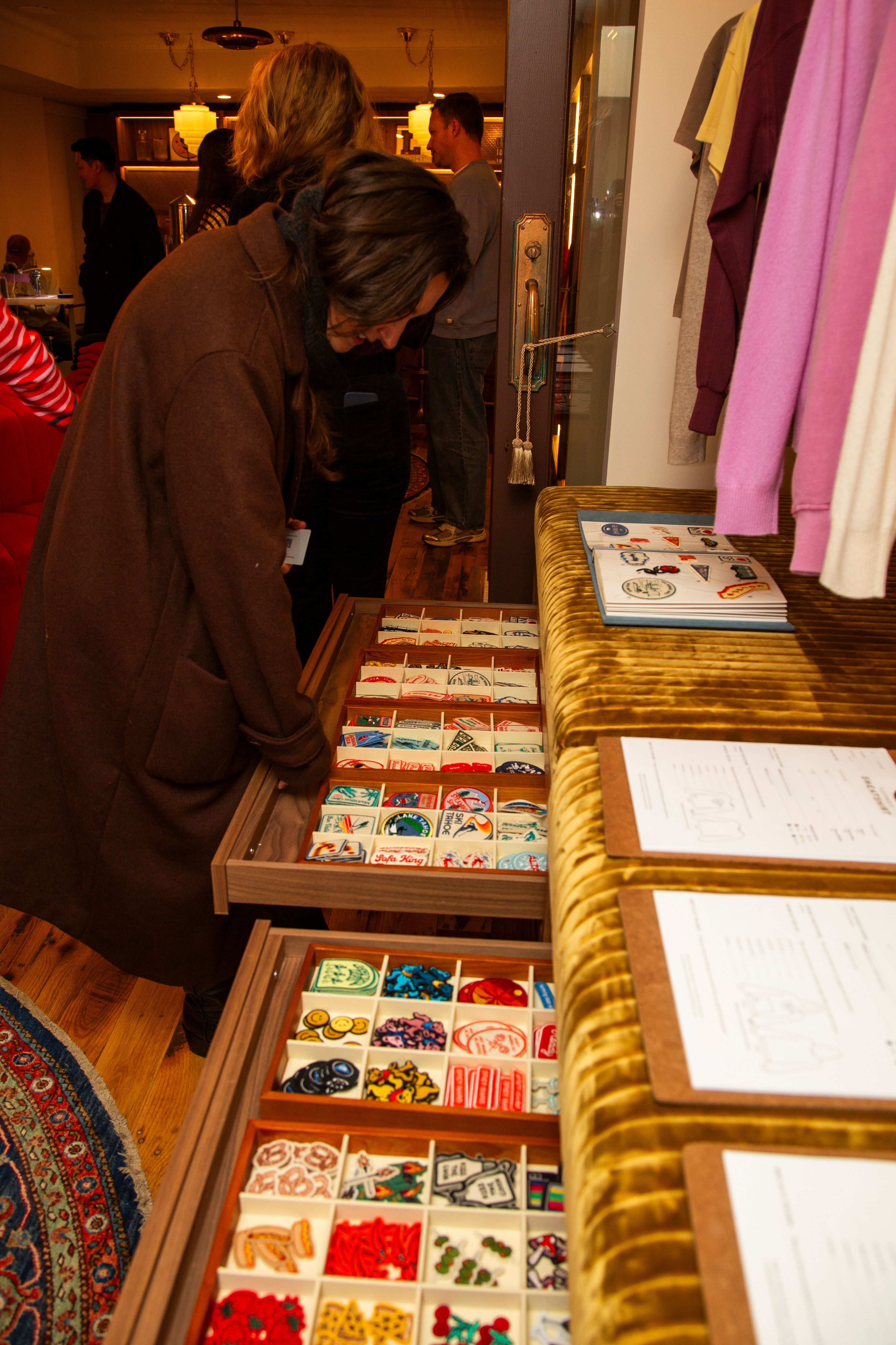 Pattern's Sip & Shop Event at Marine Layer