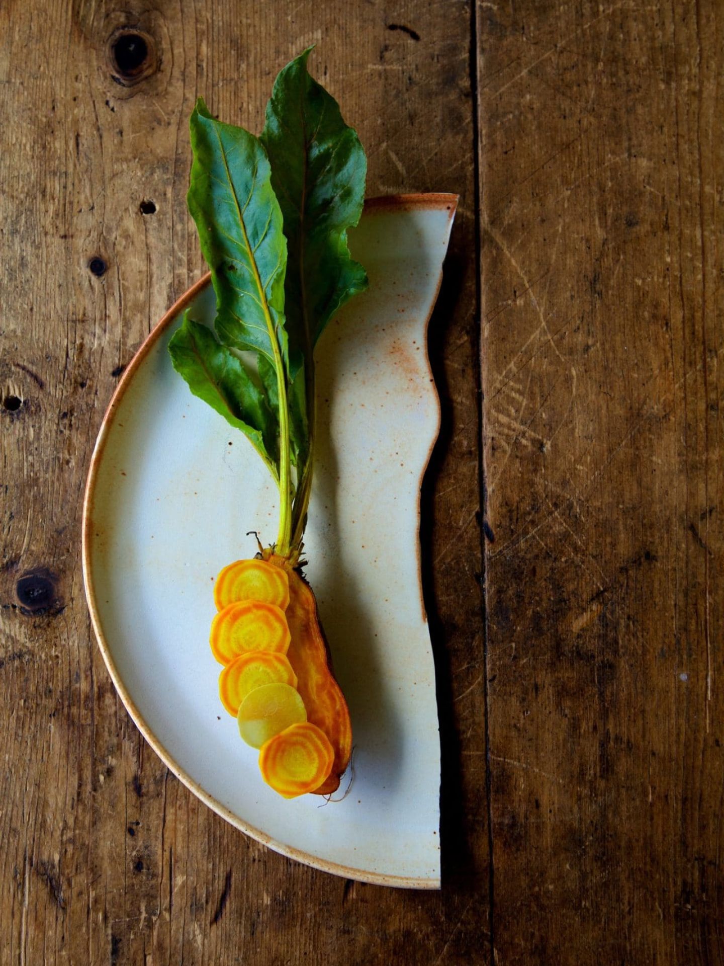 Carrot on Plate
