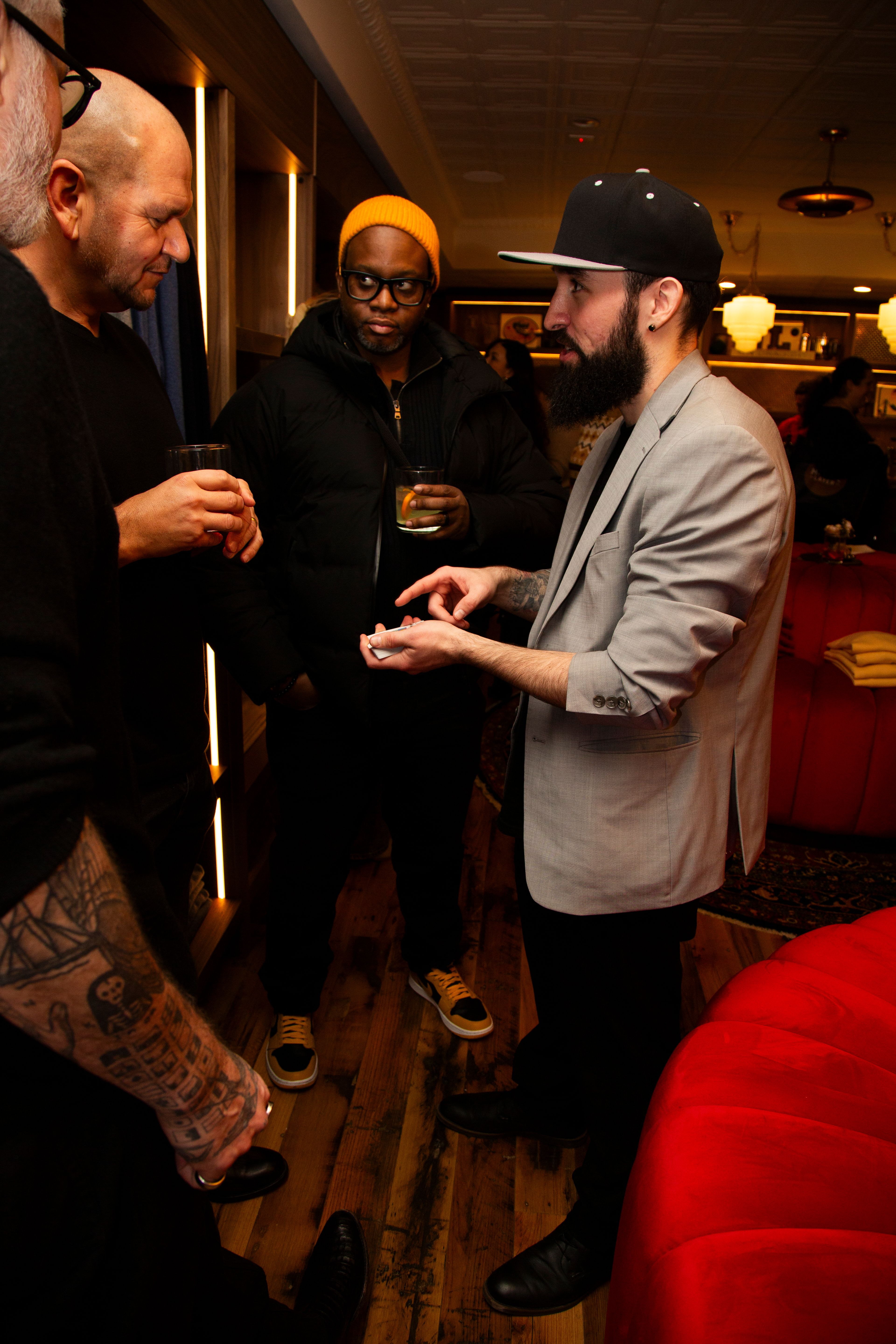 Pattern's Sip & Shop Event at Marine Layer