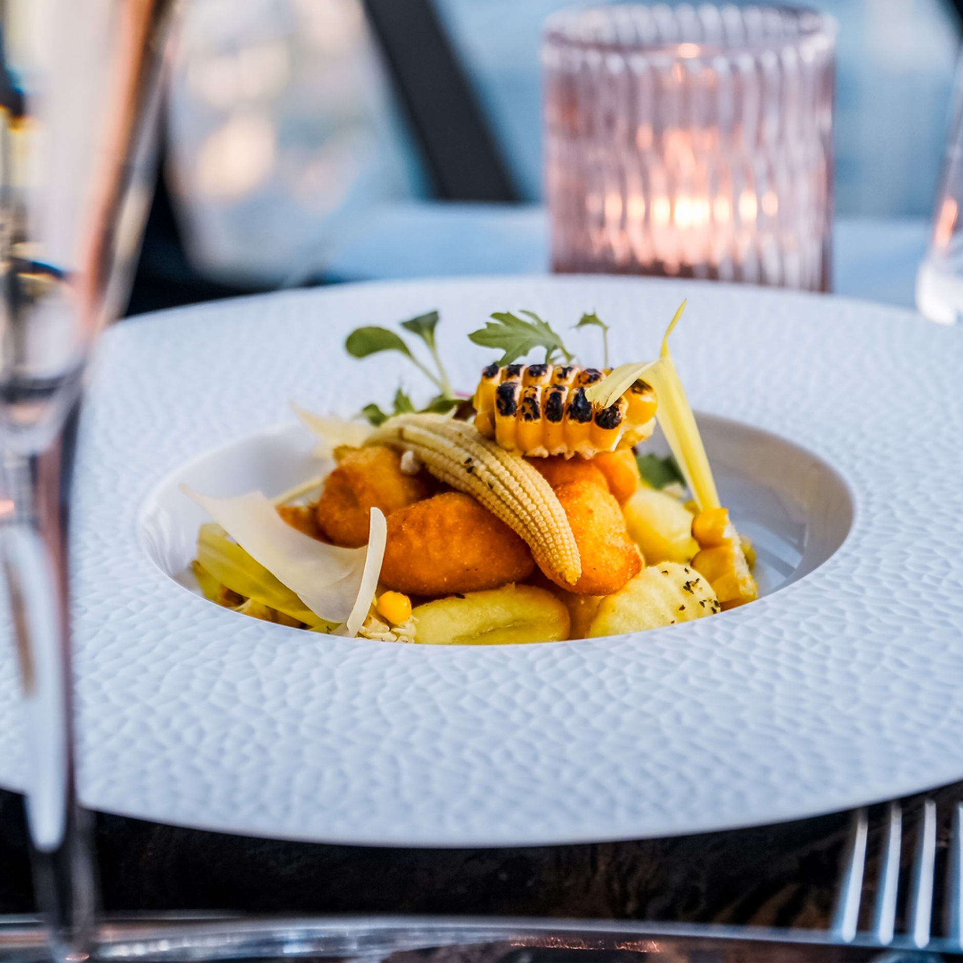 Bowl food at Searcys