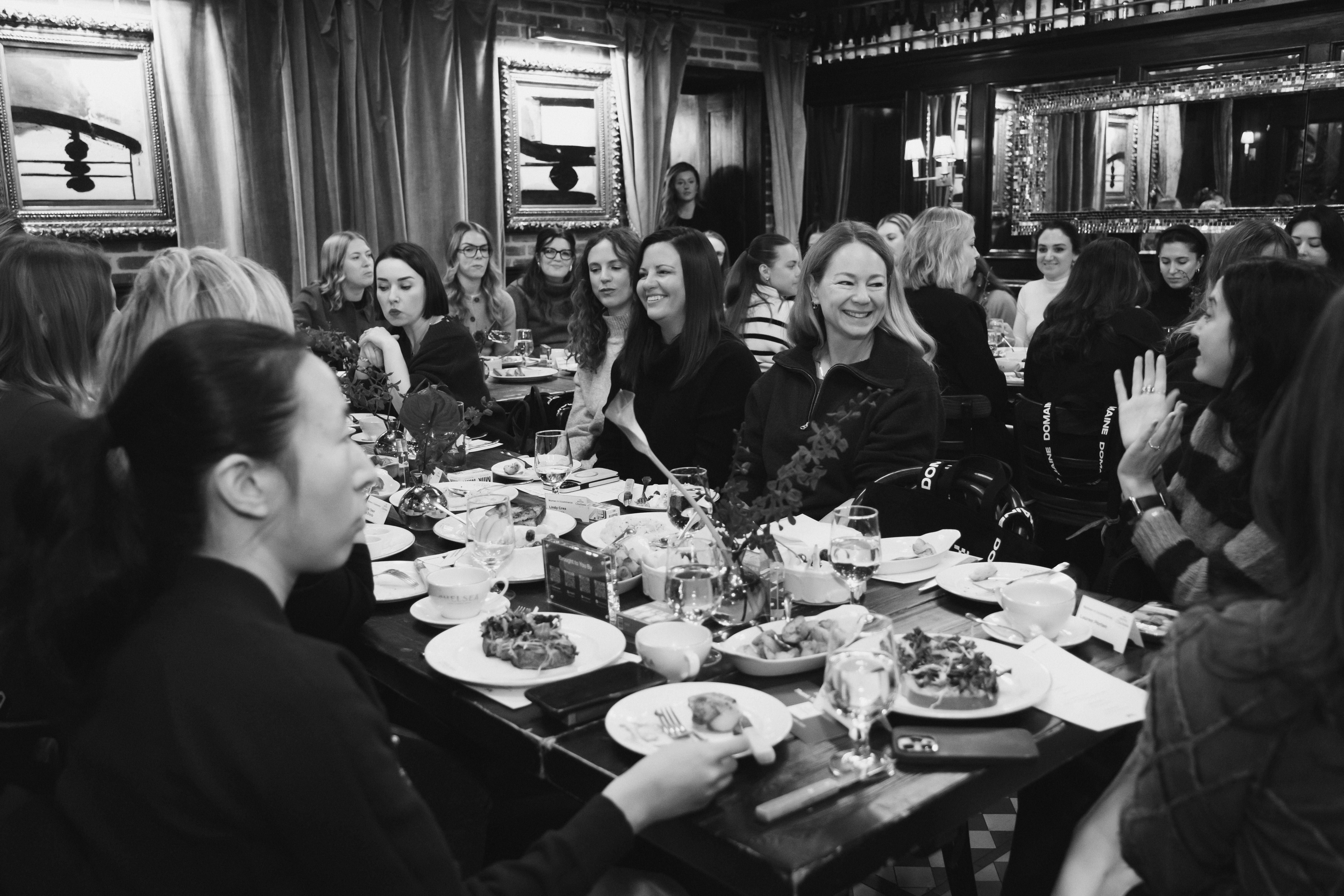 Guests at the Women in Ecommerce brunch