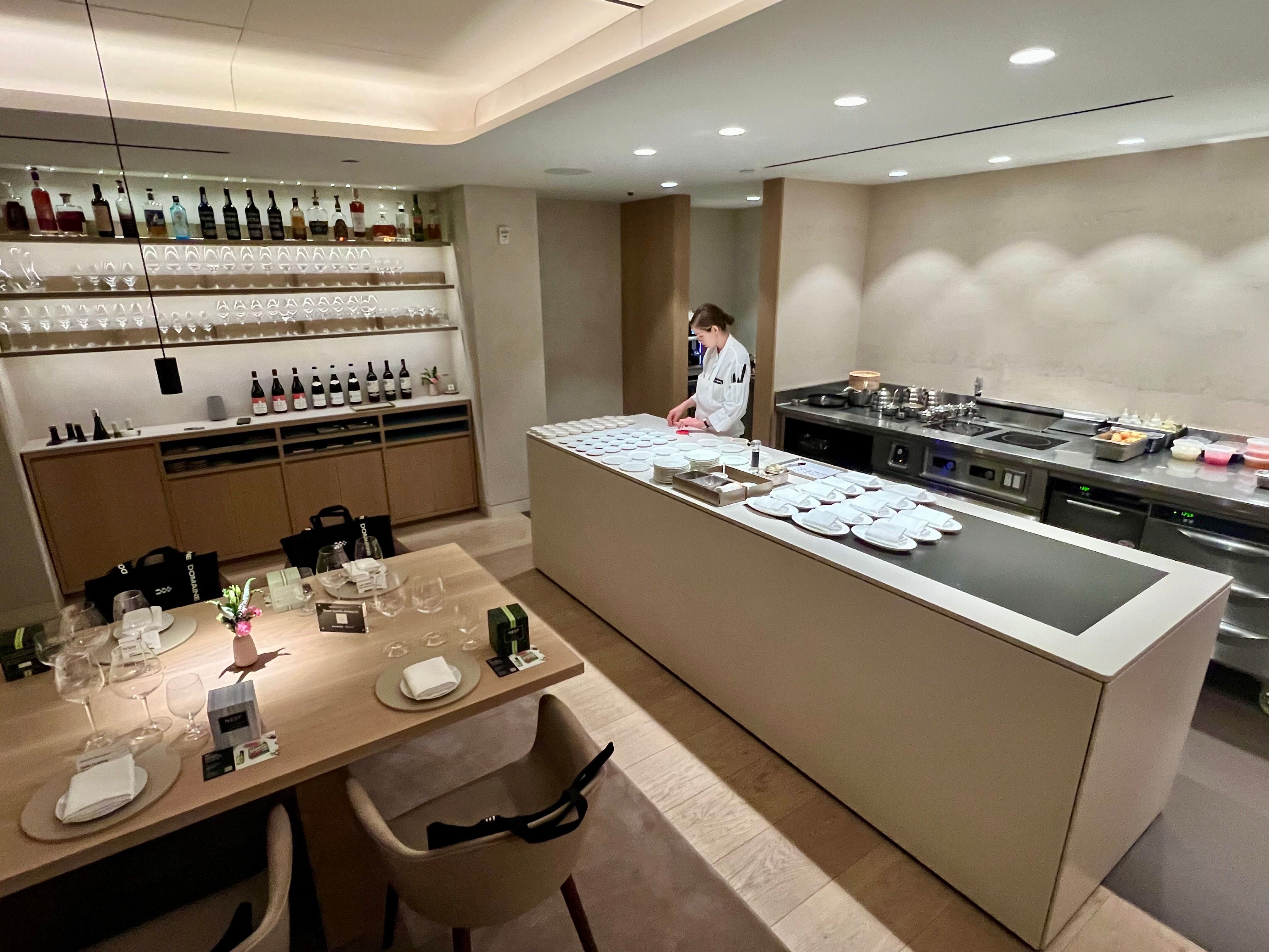 Dining set up at Retention Reimagined