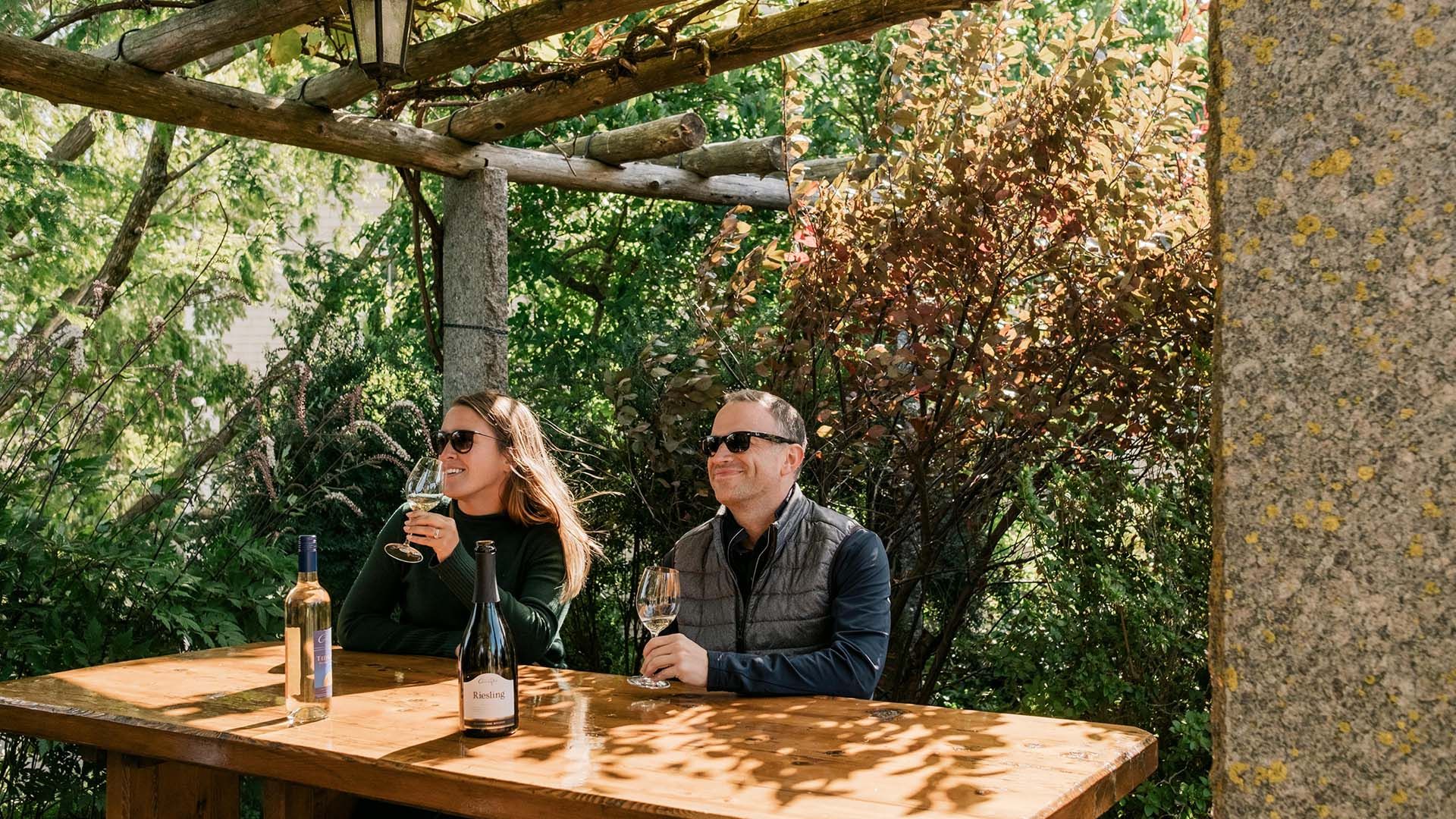 People enjoying Wine