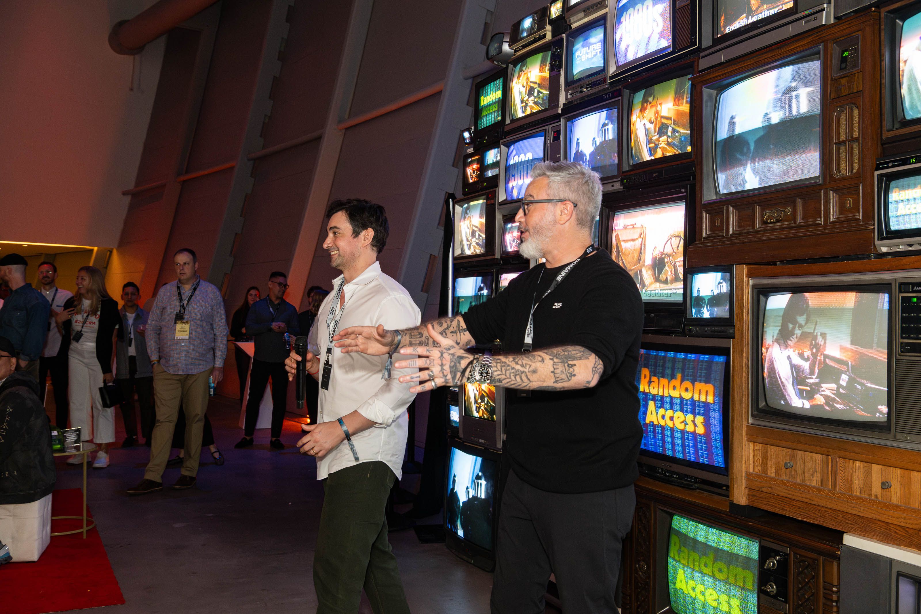 Max and Marko speaking at Futureshift