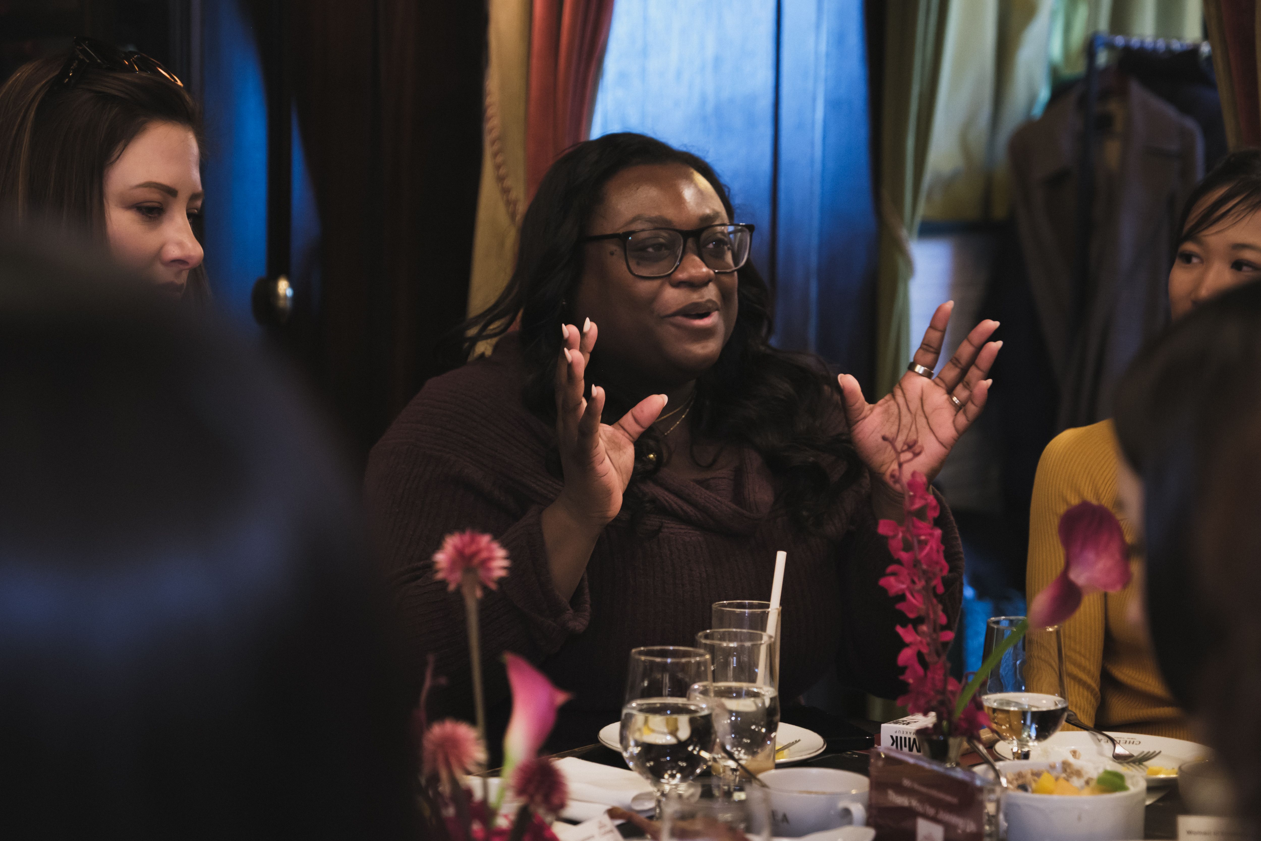 Guests at the Women in Ecommerce brunch