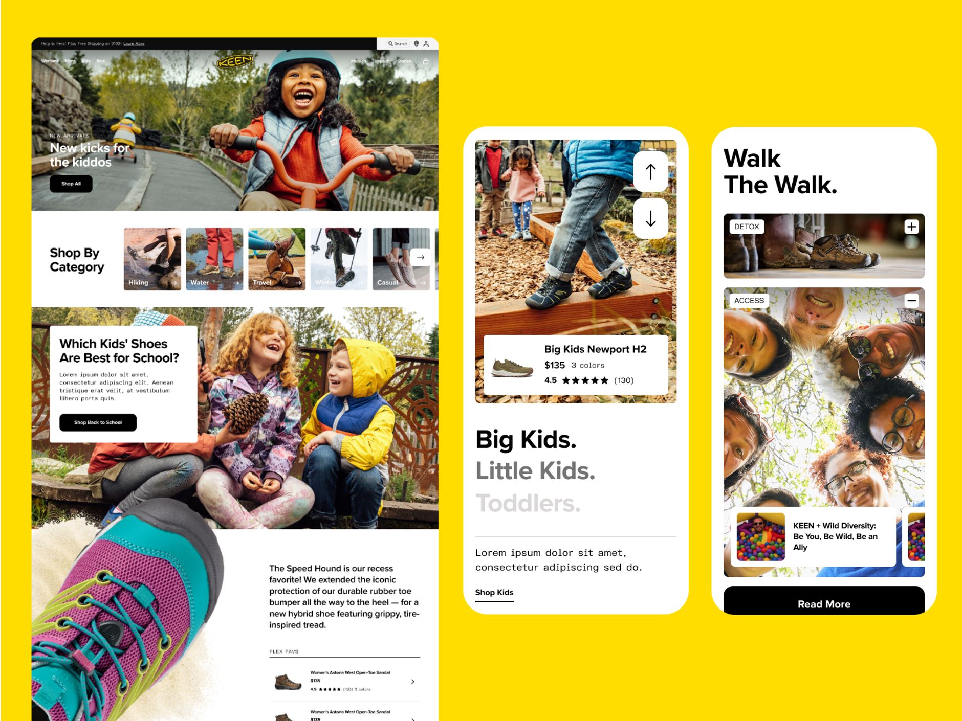 screen shot of desktop and mobile screens