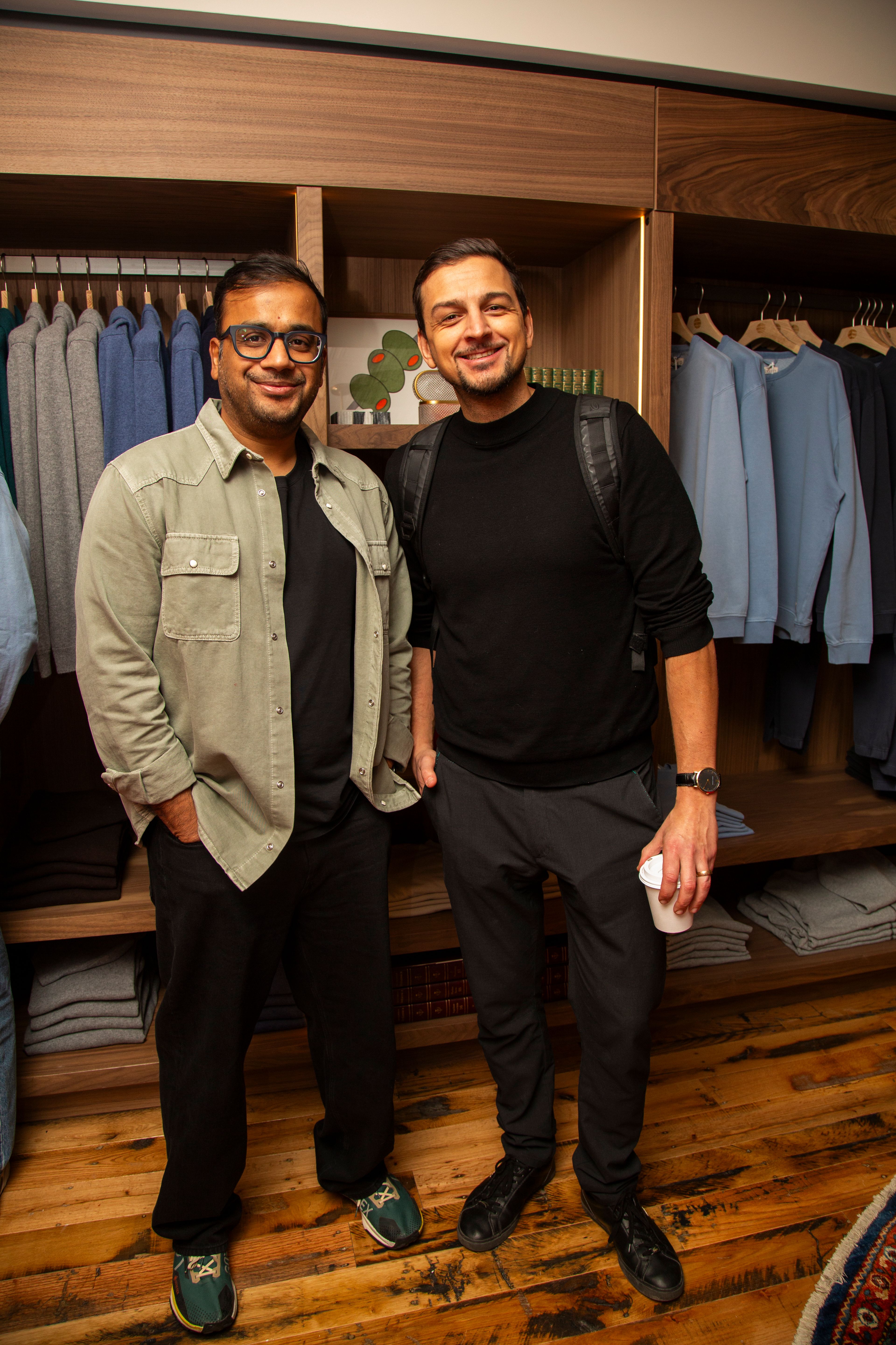 Pattern's Sip & Shop Event at Marine Layer