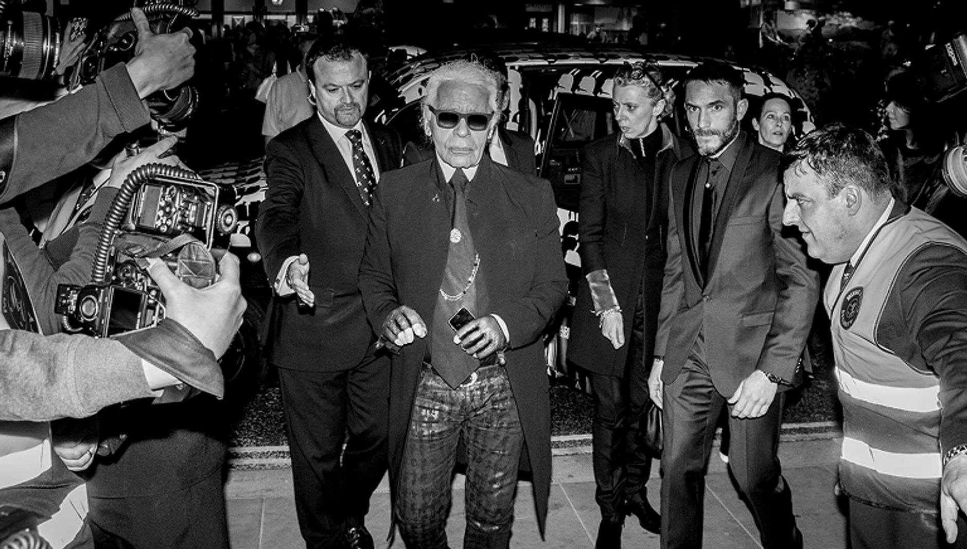 Karl Lagerfeld Portrait