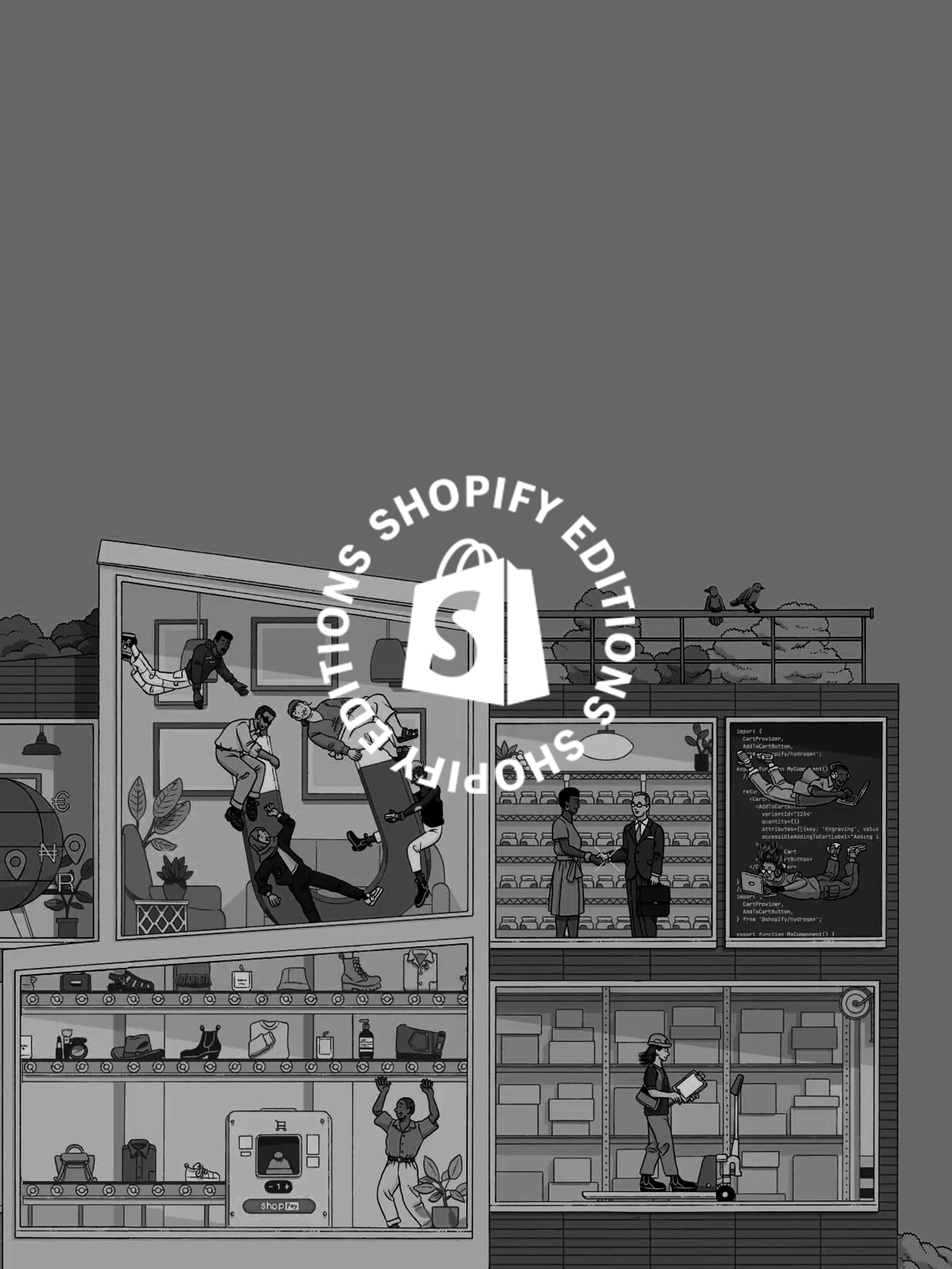 Shopify Editions 2023 logo