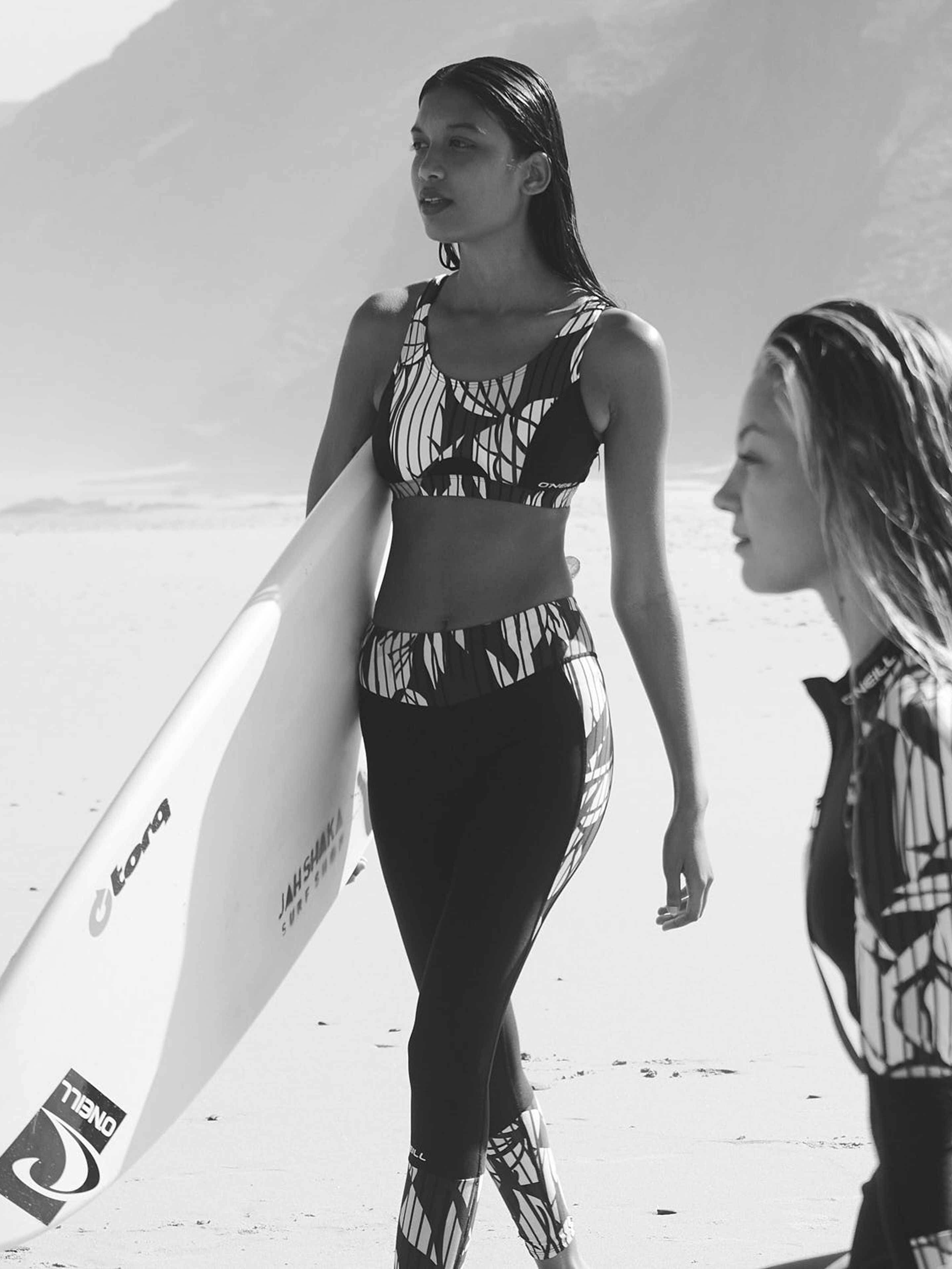Female surfer