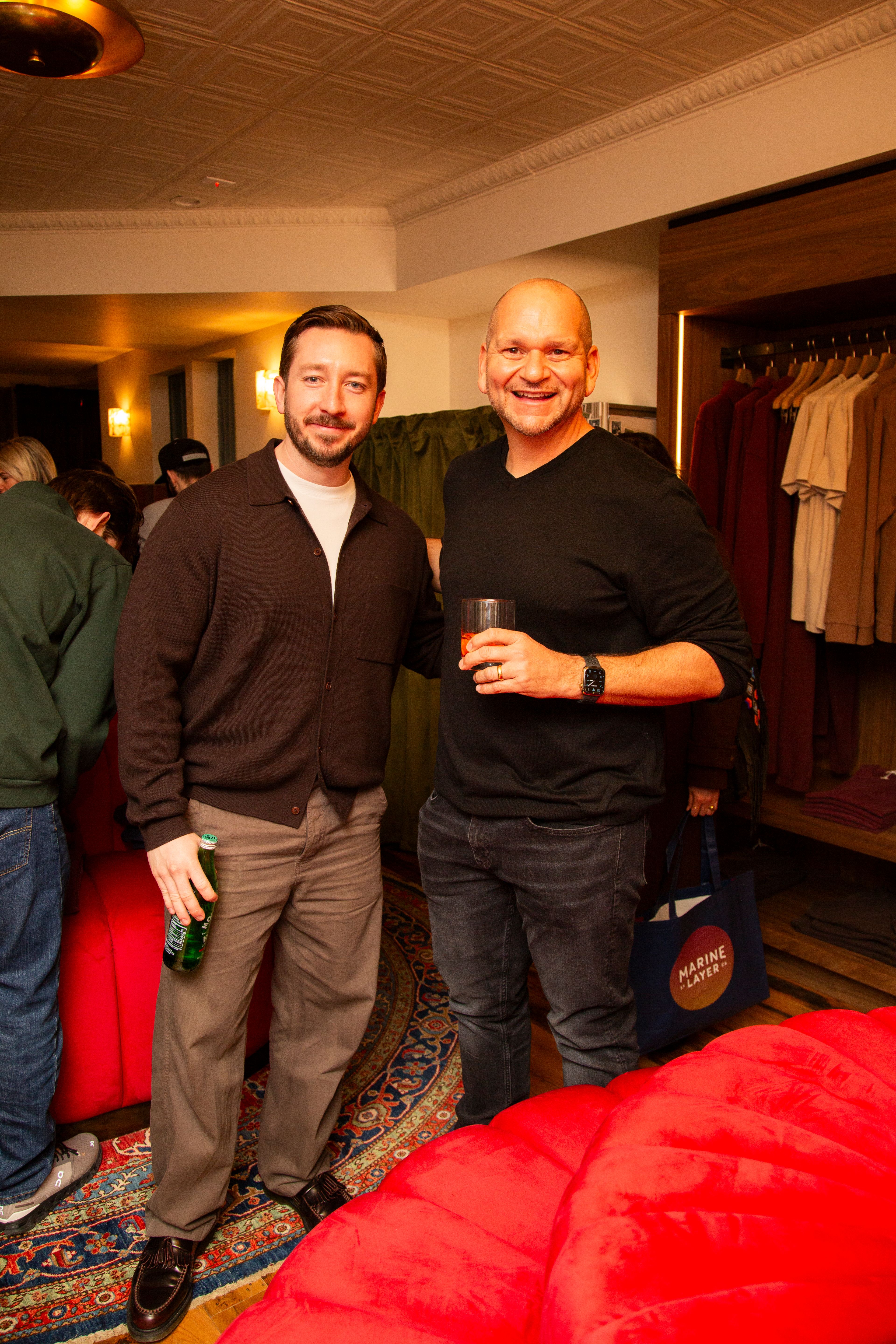 Pattern's Sip & Shop Event at Marine Layer