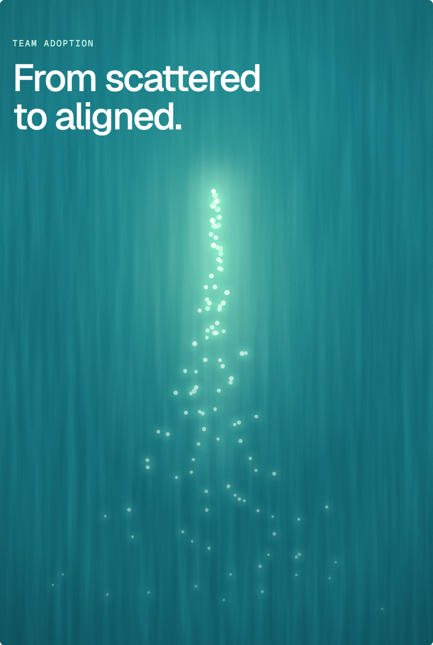 Abstract representation of alignment of AI tools