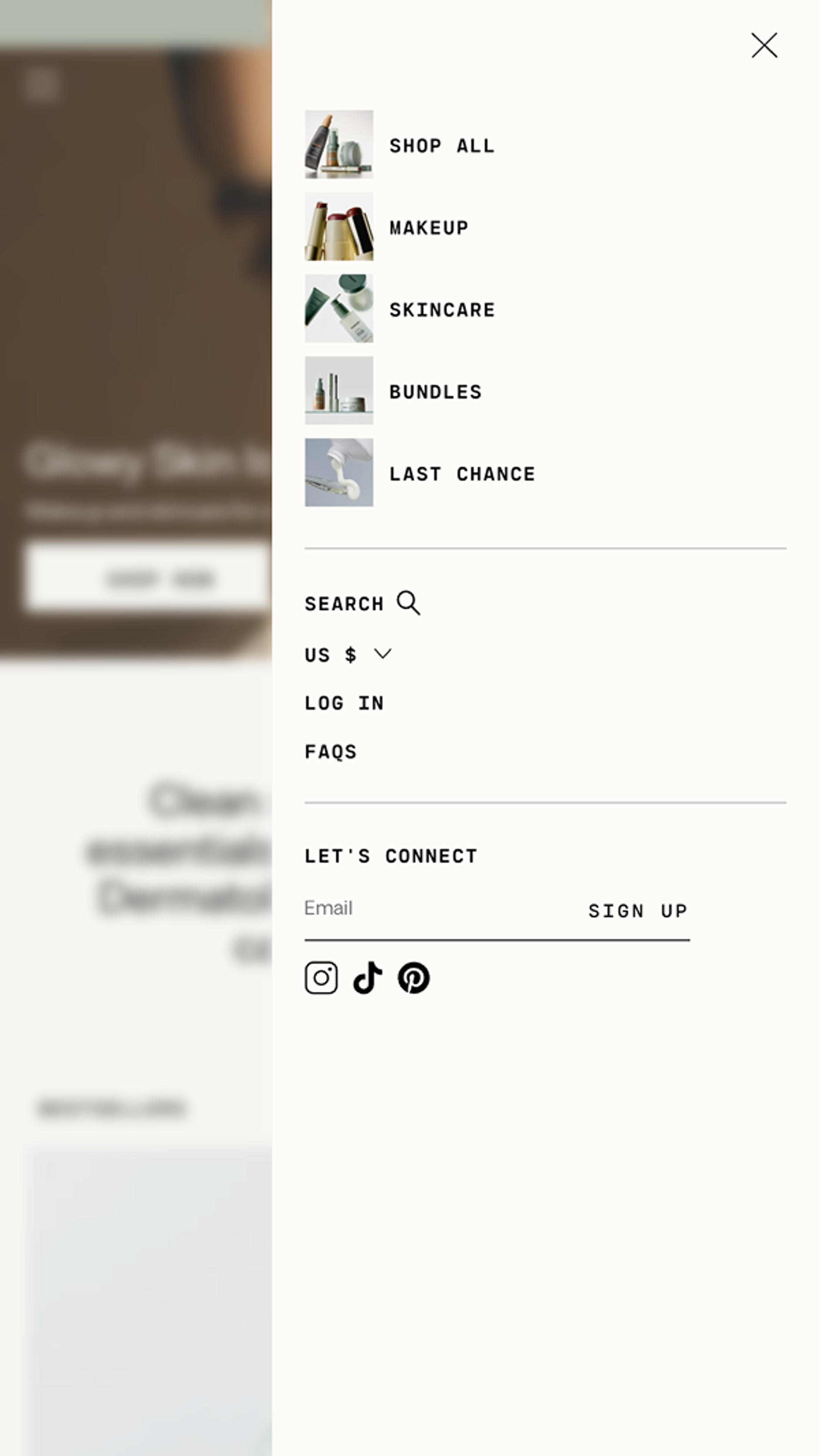 Mobile Screenshot of Versed Shopping Cart