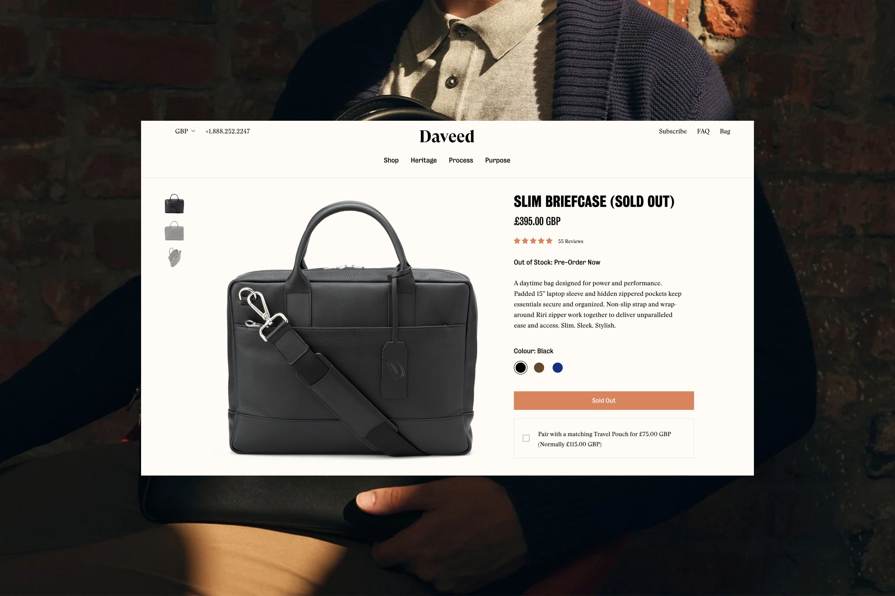 Above the Fold on Desktop PDP