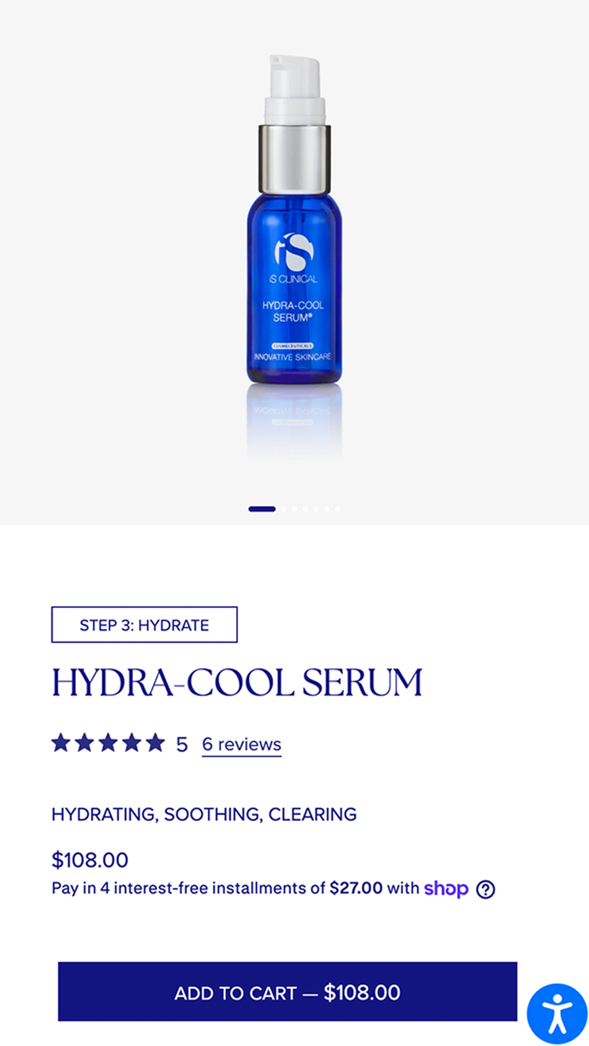 Hydra-Cool Serum from iS Clinical