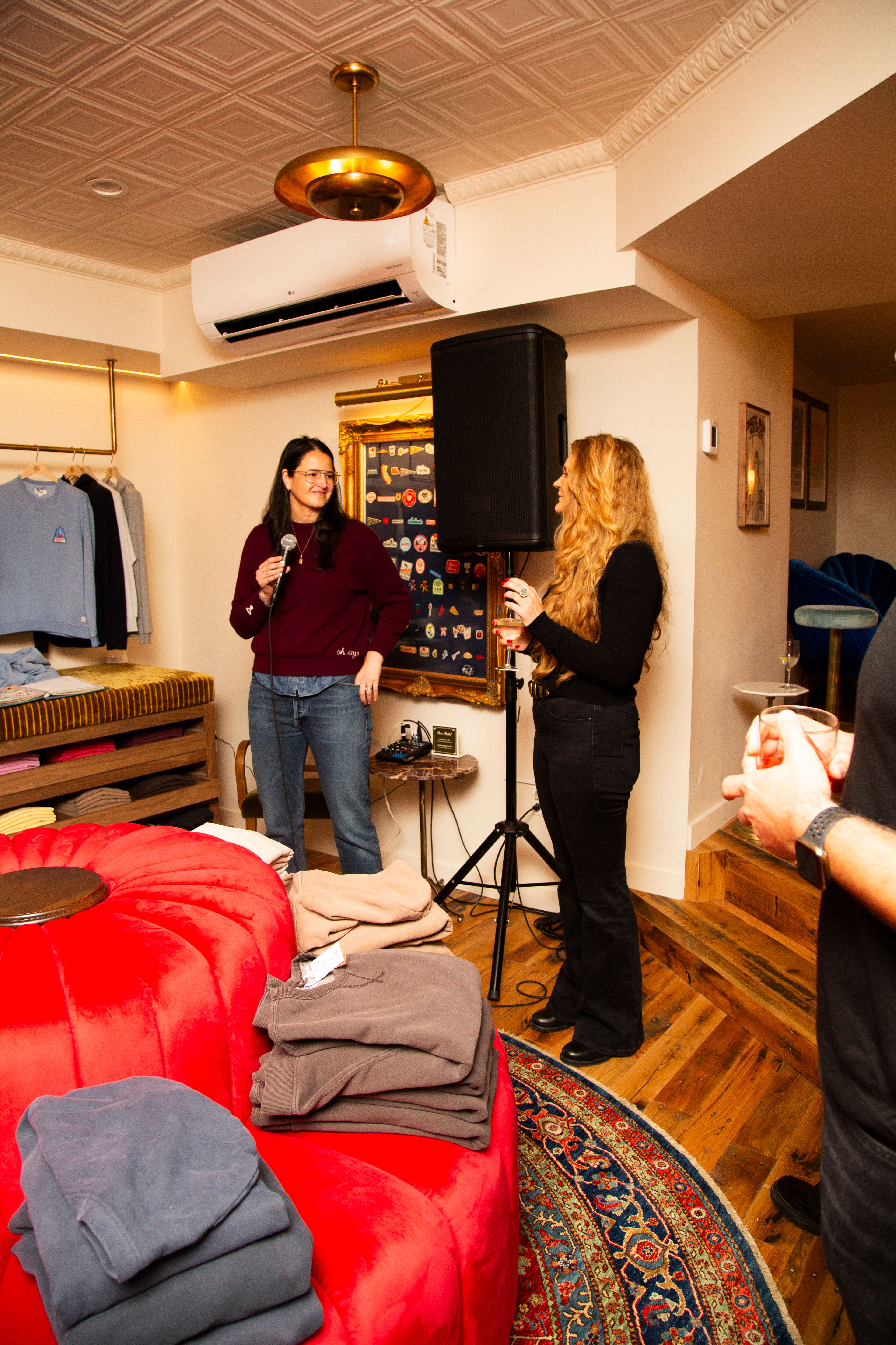 Pattern's Sip & Shop Event at Marine Layer