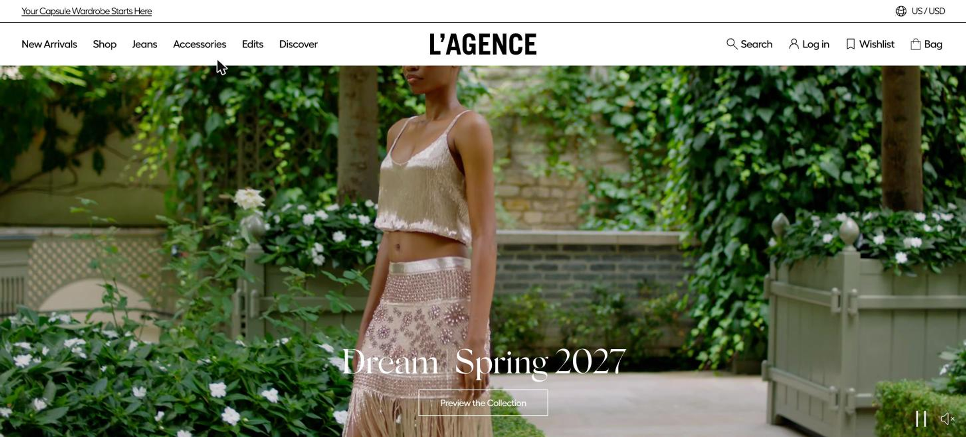 l'agence homepage
