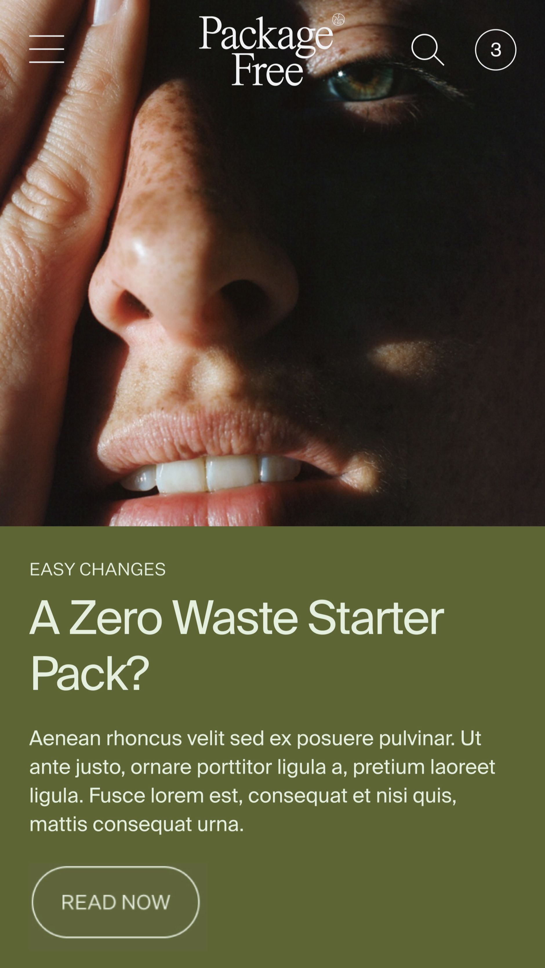 Package Free homepage