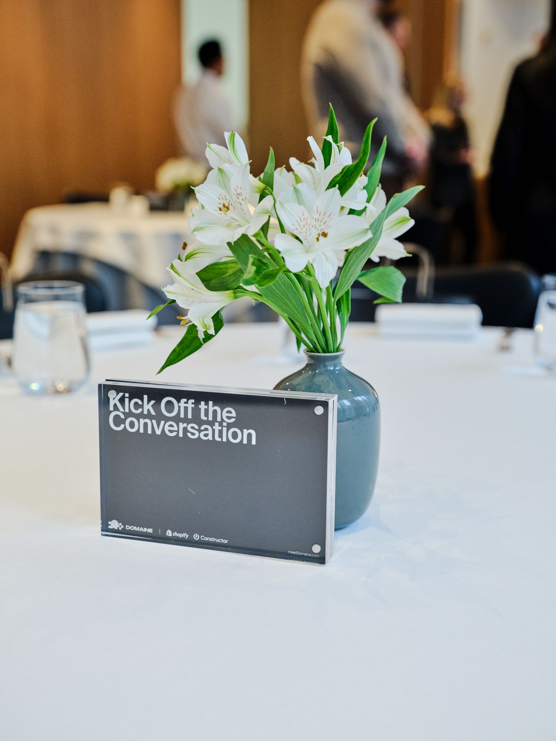 Sign at the CTO Breakfast