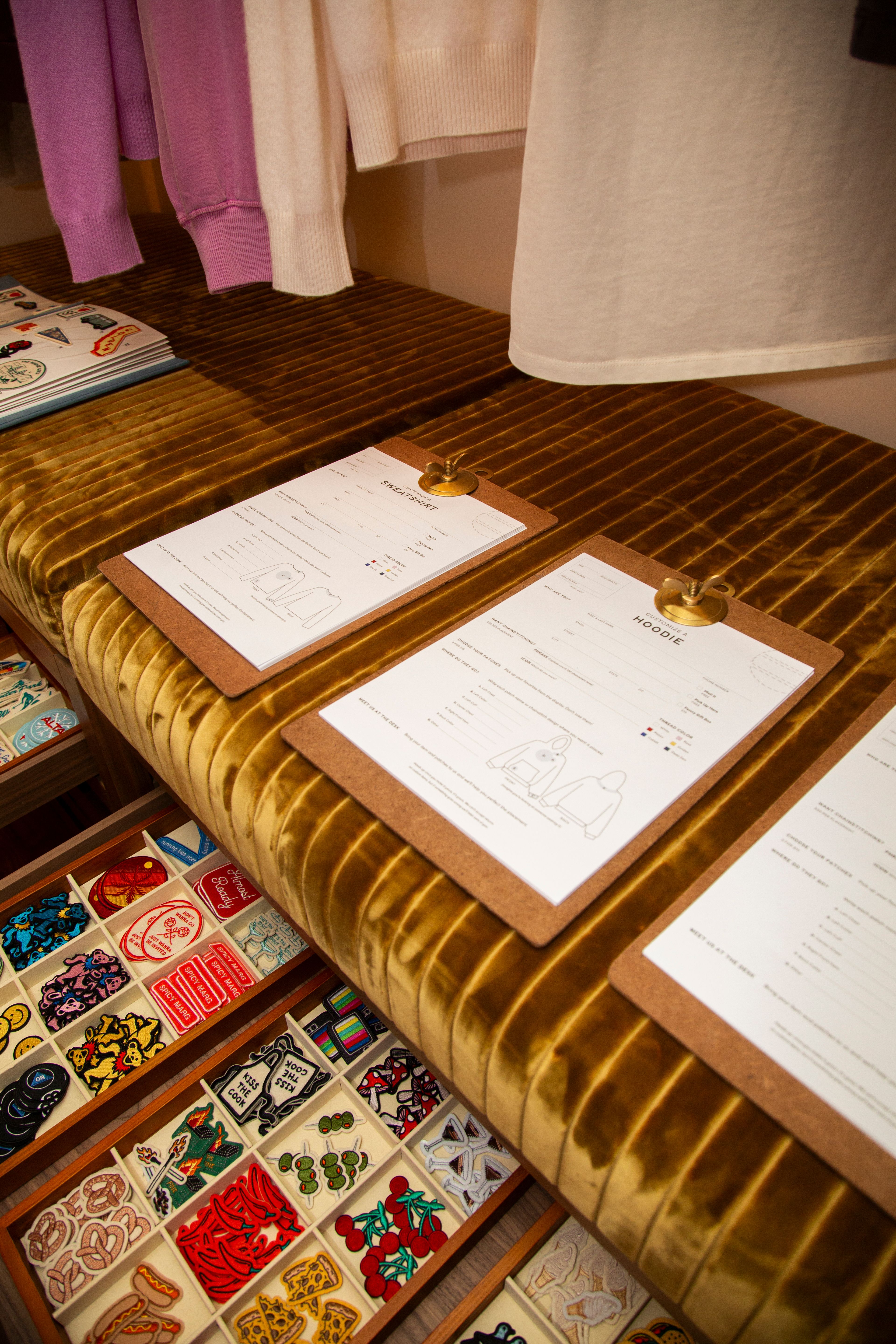 Pattern's Sip & Shop Event at Marine Layer