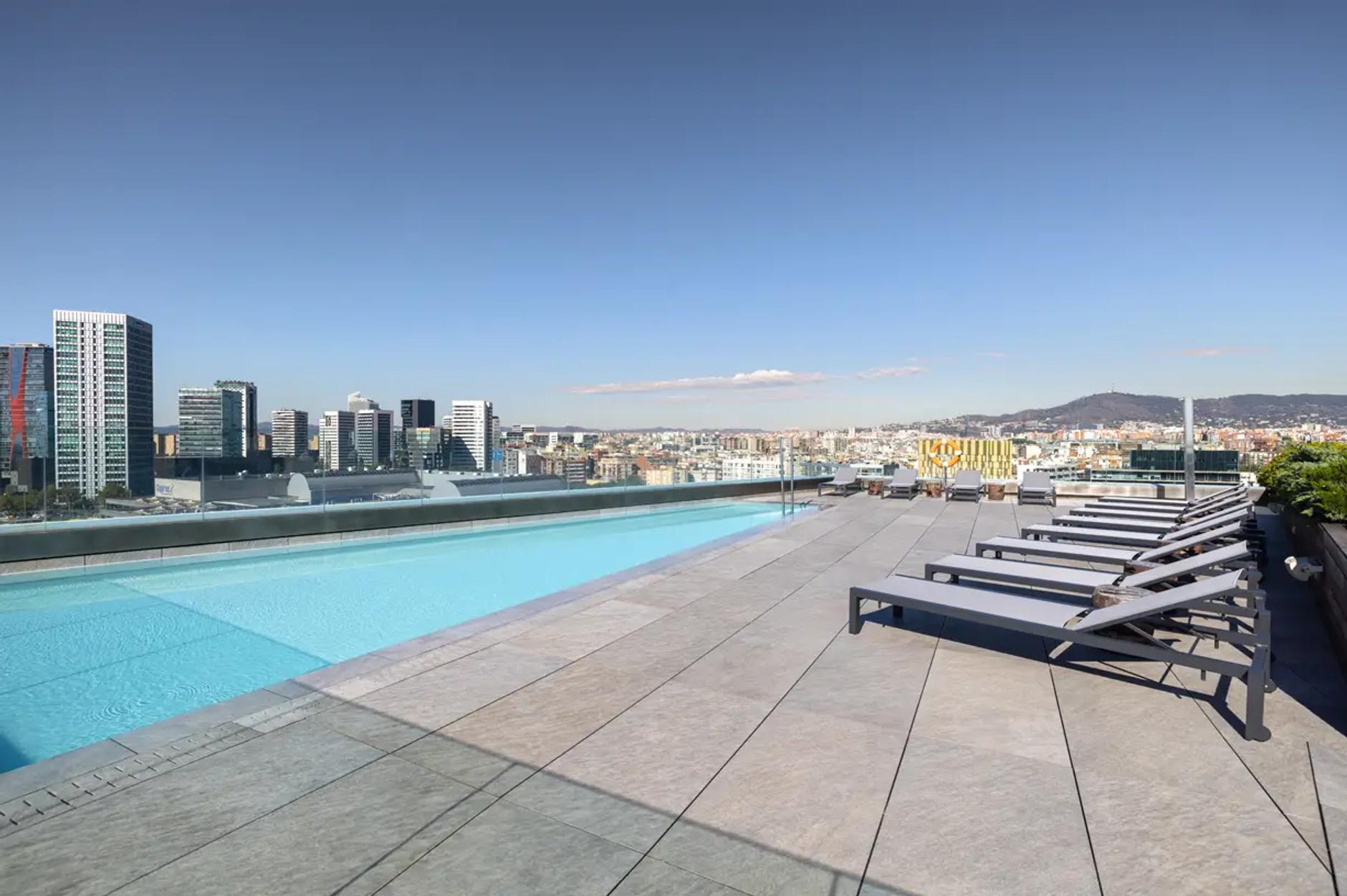 rooftop pool