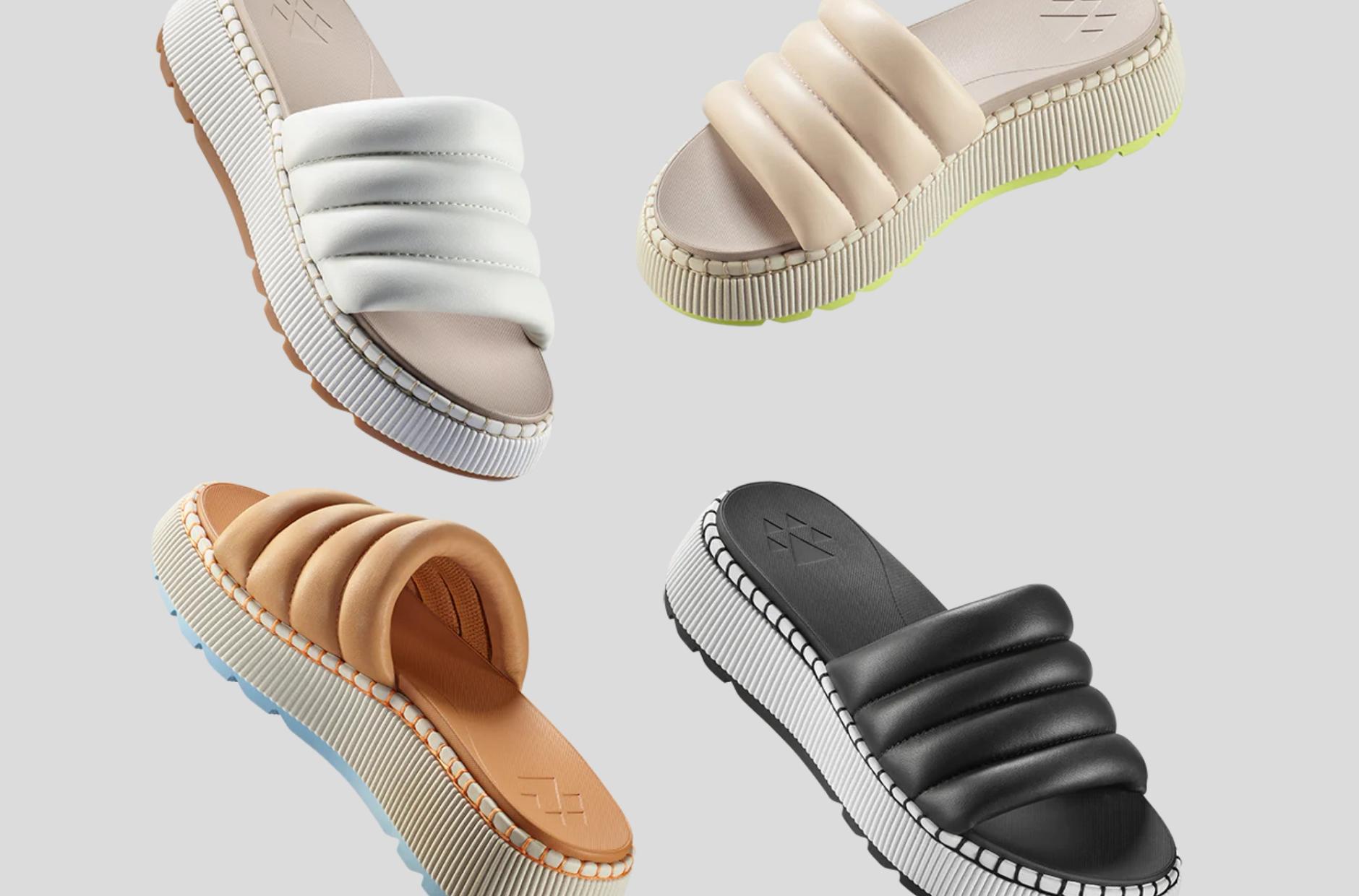 Cougar Shoes on a beach