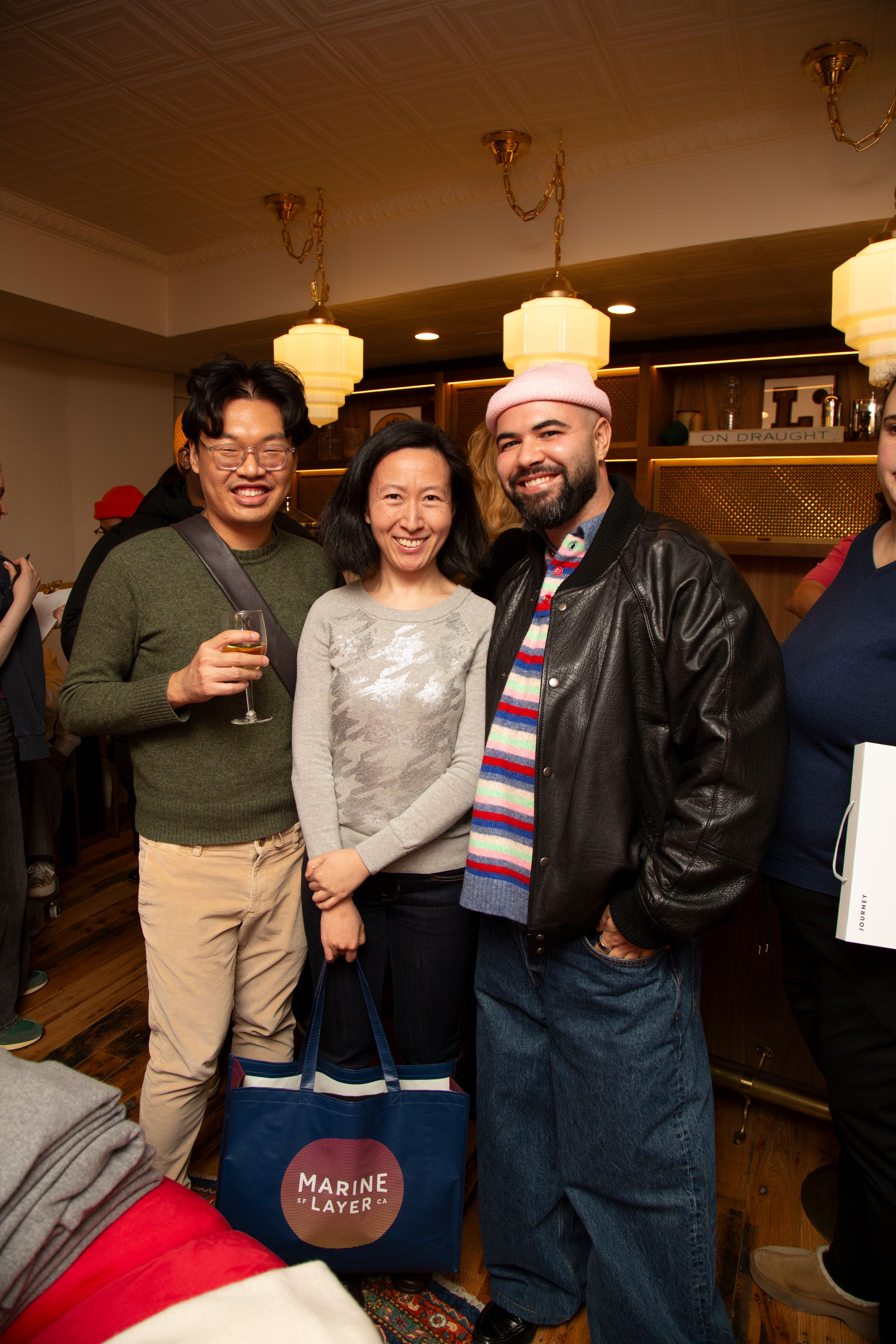 Pattern's Sip & Shop Event at Marine Layer