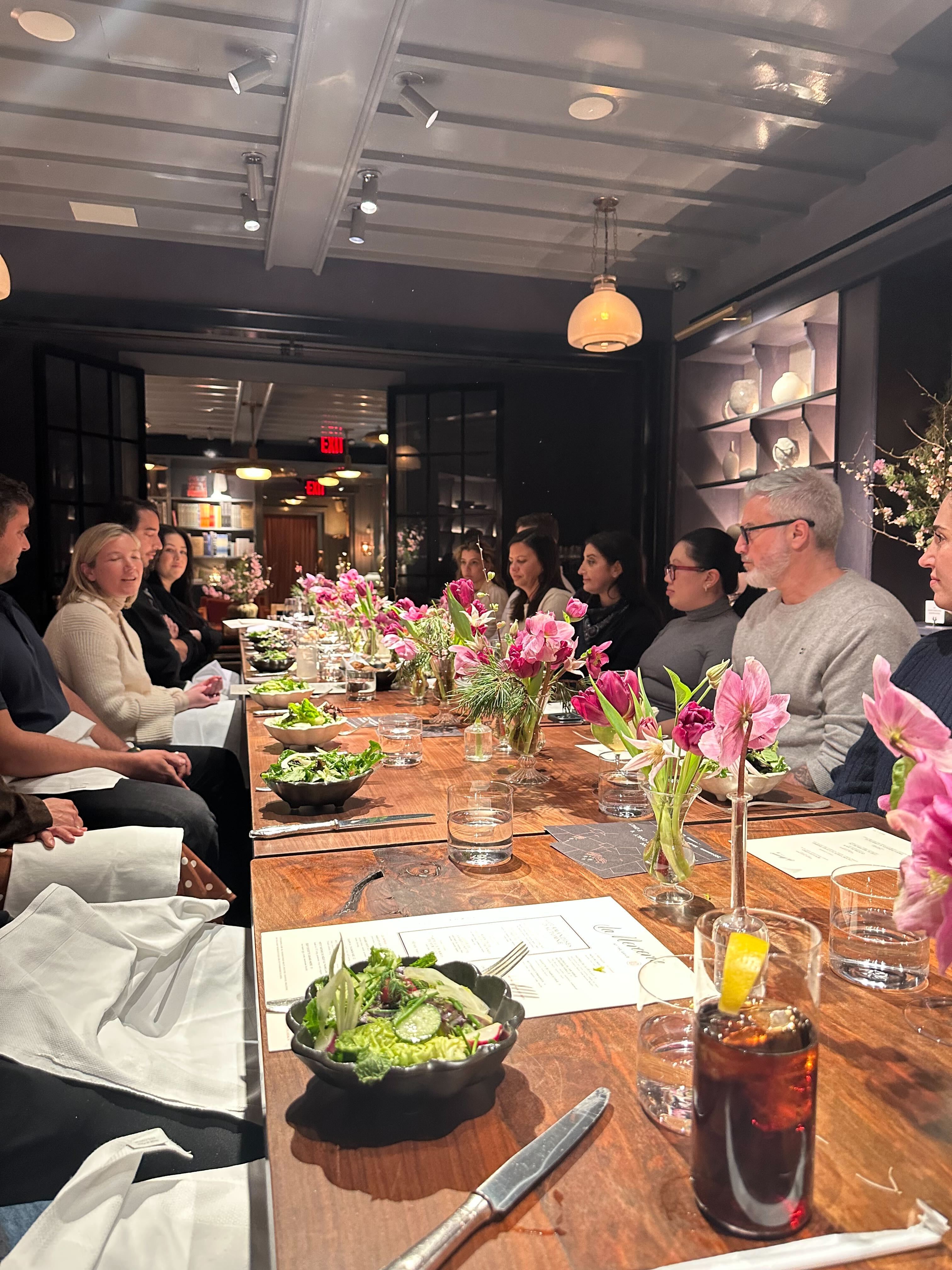 Guests at the Innovation Table CRM event