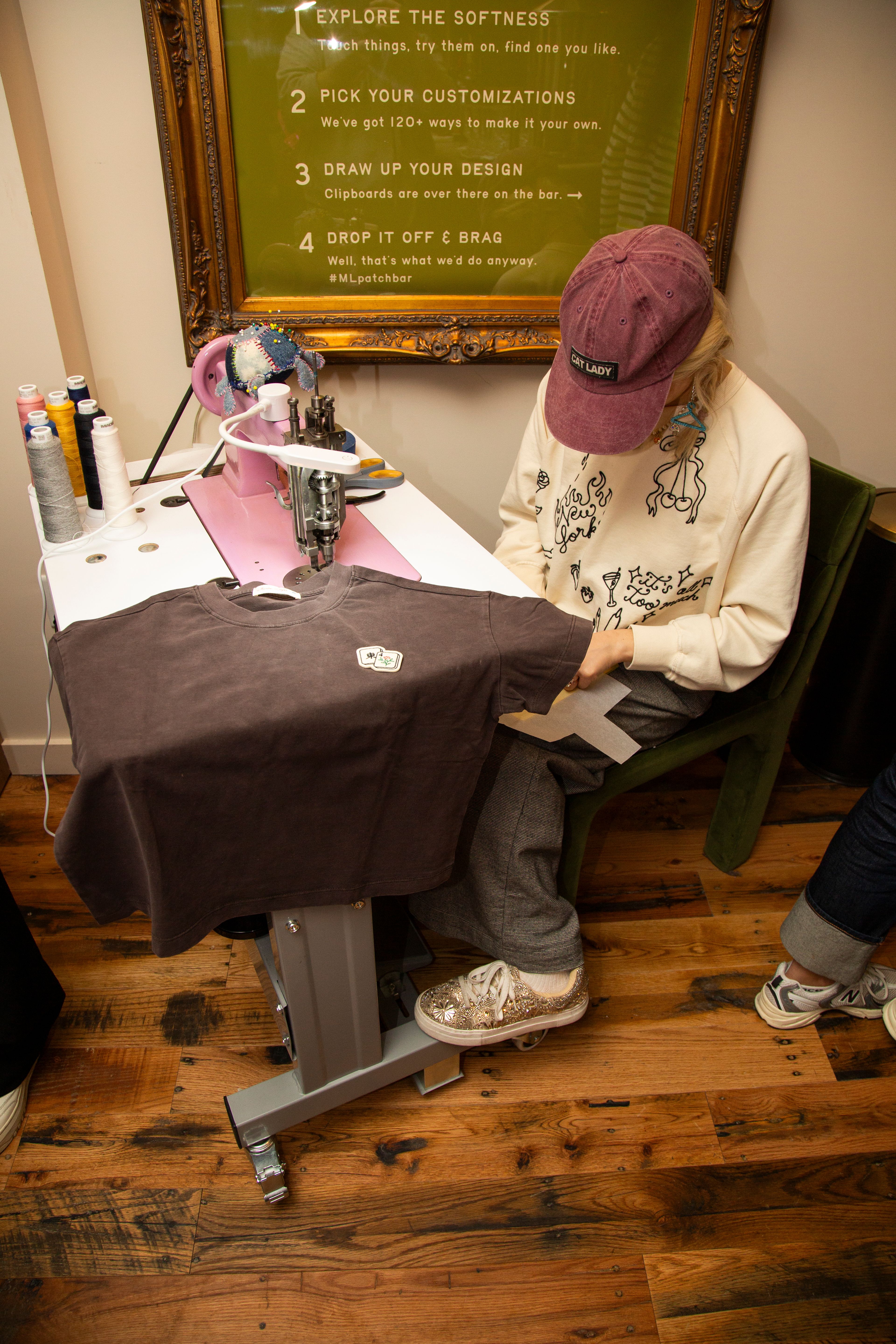 Pattern's Sip & Shop Event at Marine Layer