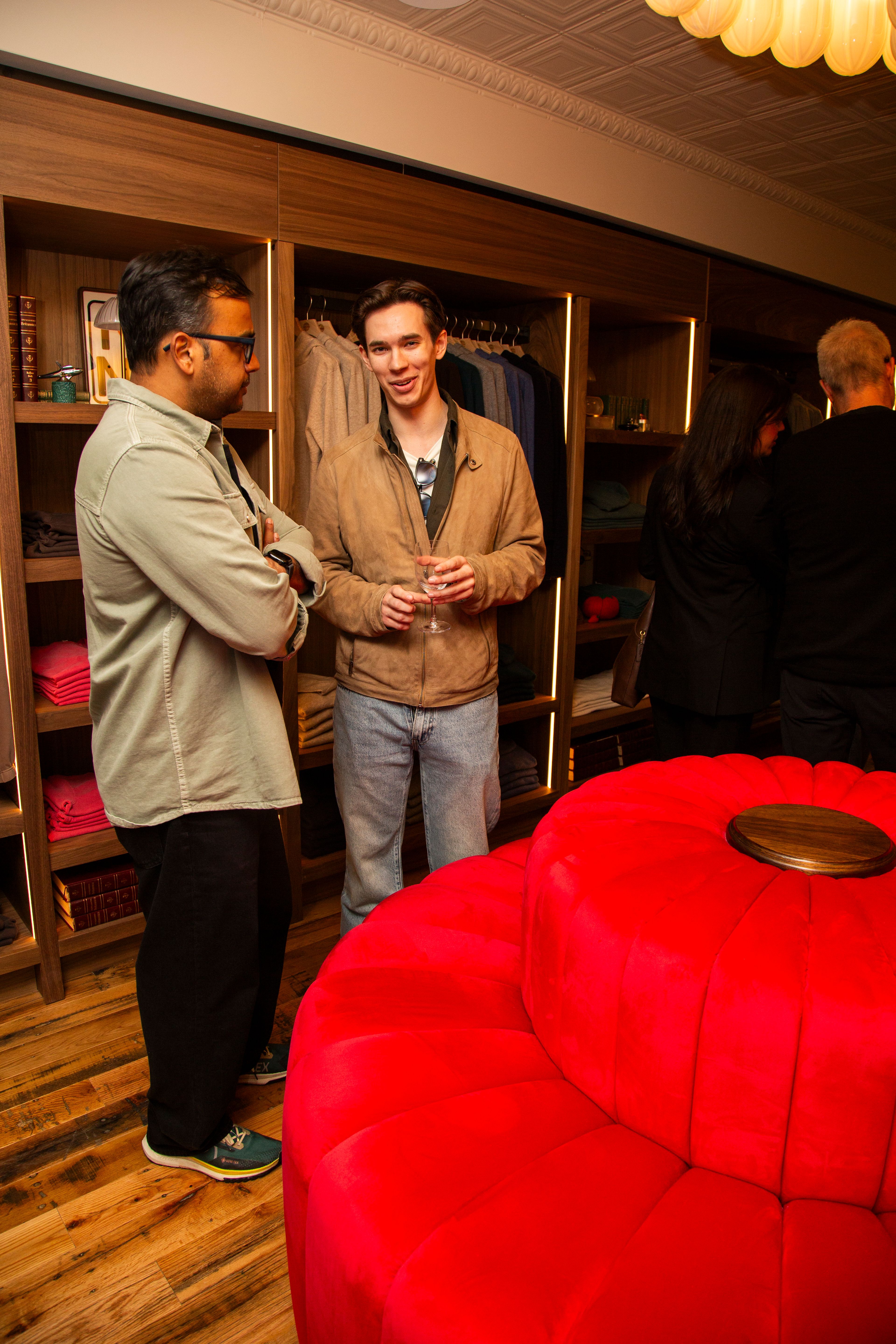 Pattern's Sip & Shop Event at Marine Layer