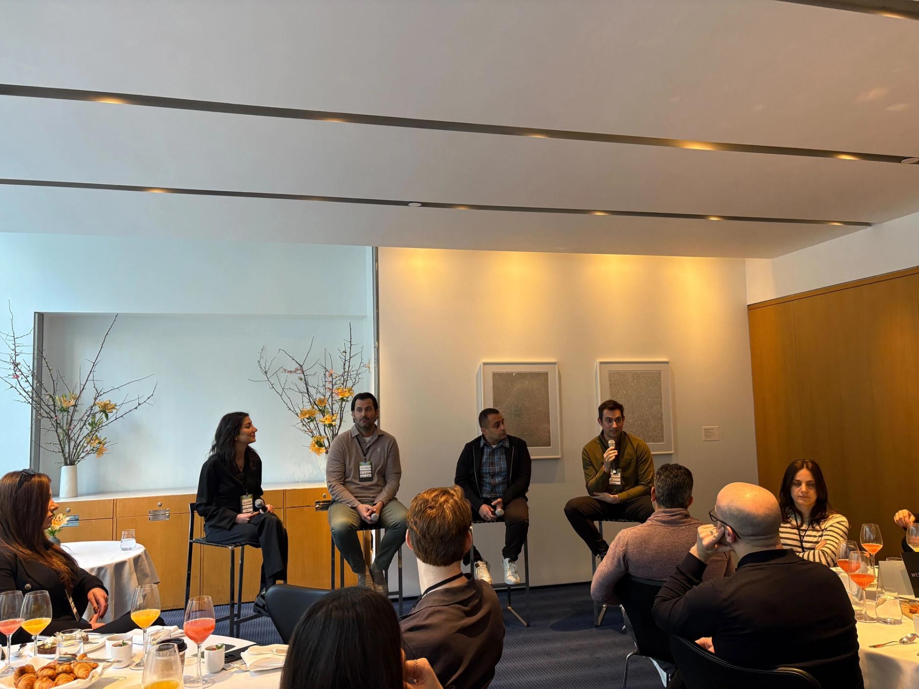 Speakers at the CTO brunch