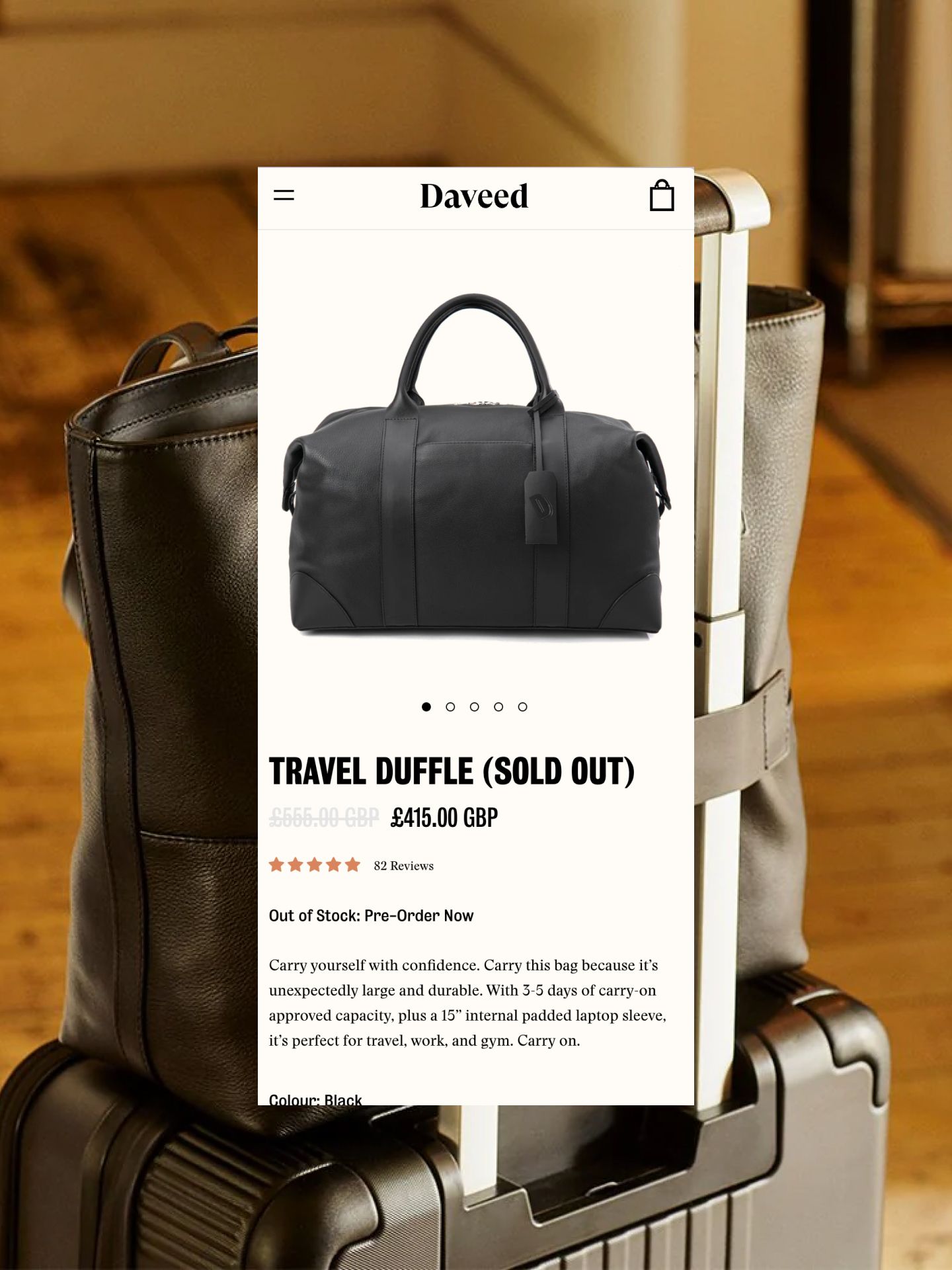 Product on Mobile PDP