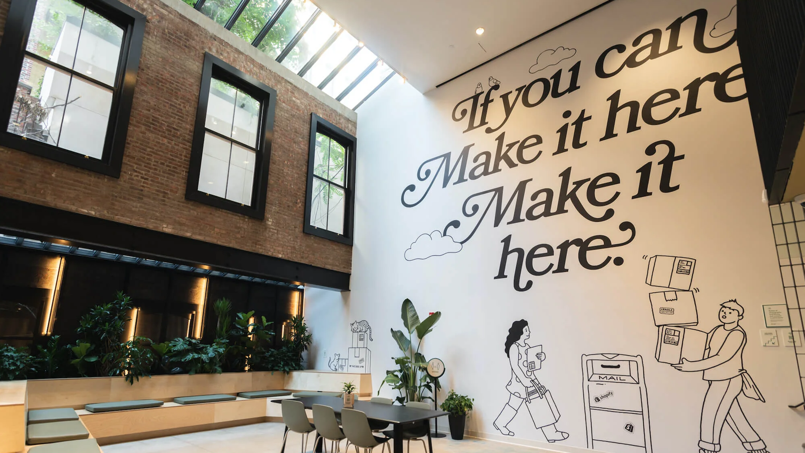 Shopify NY Space- Mural