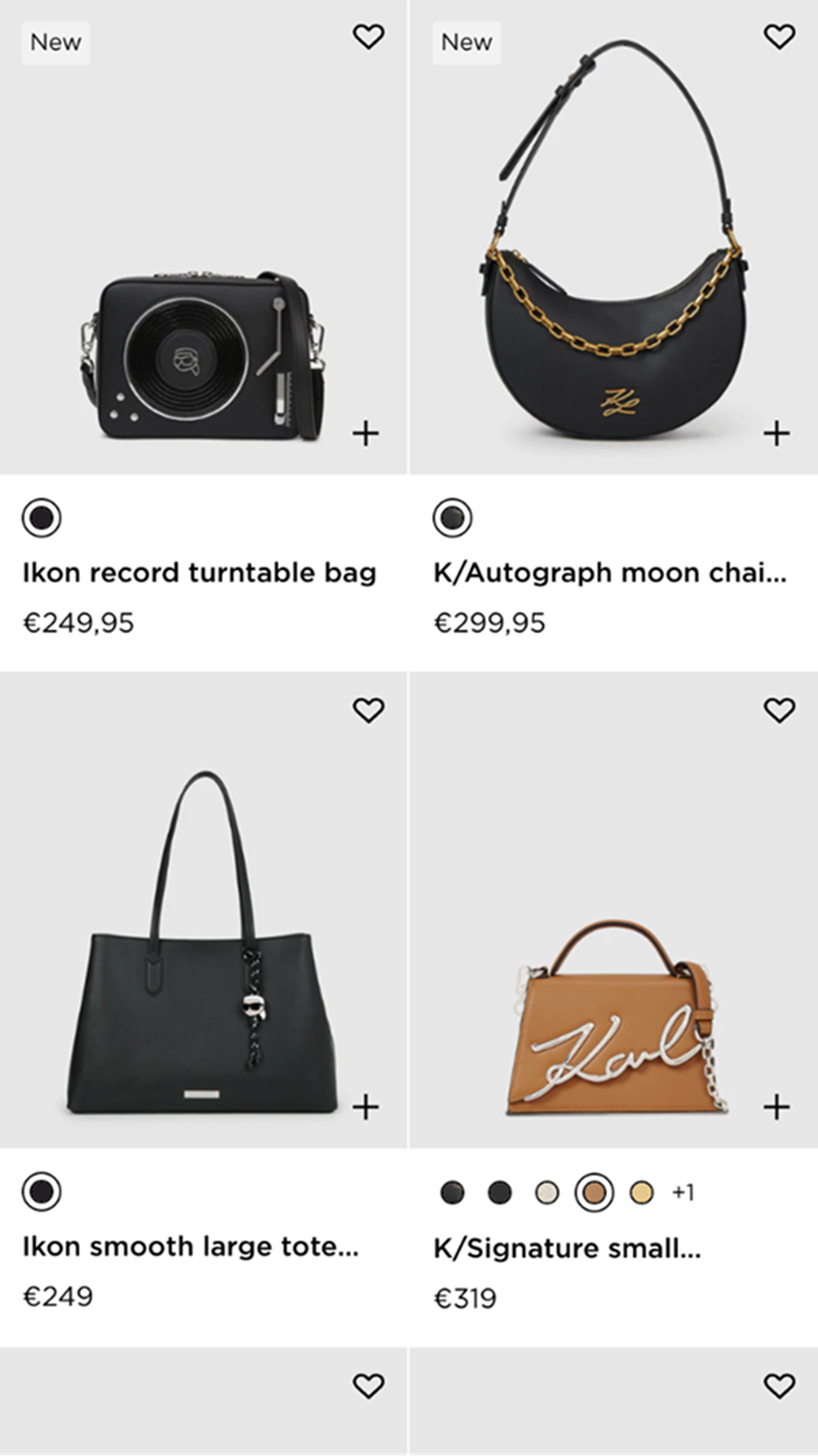 Mobile screenshot of Karl L PDP page
